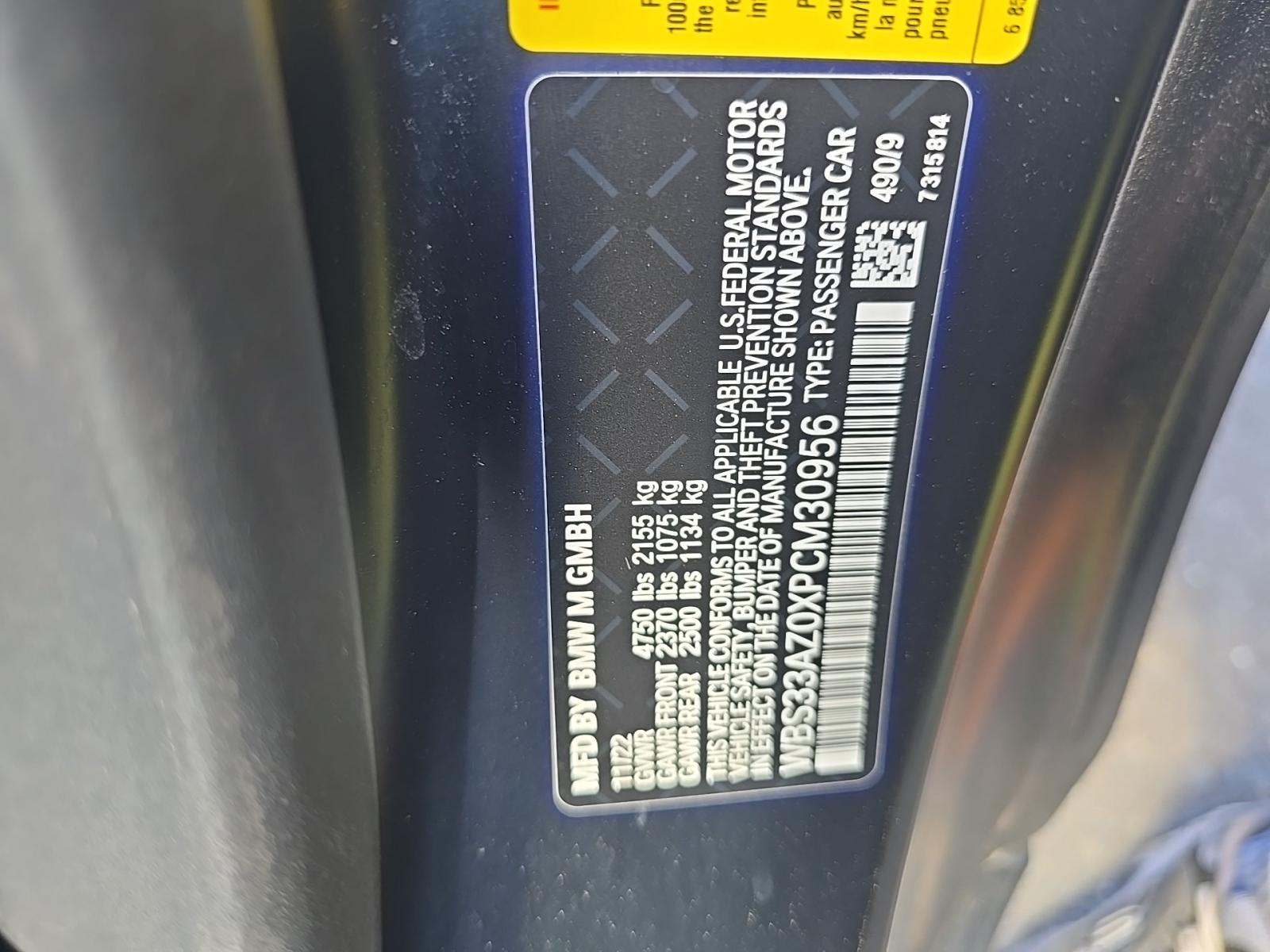 2023 BMW M4 Competition RWD