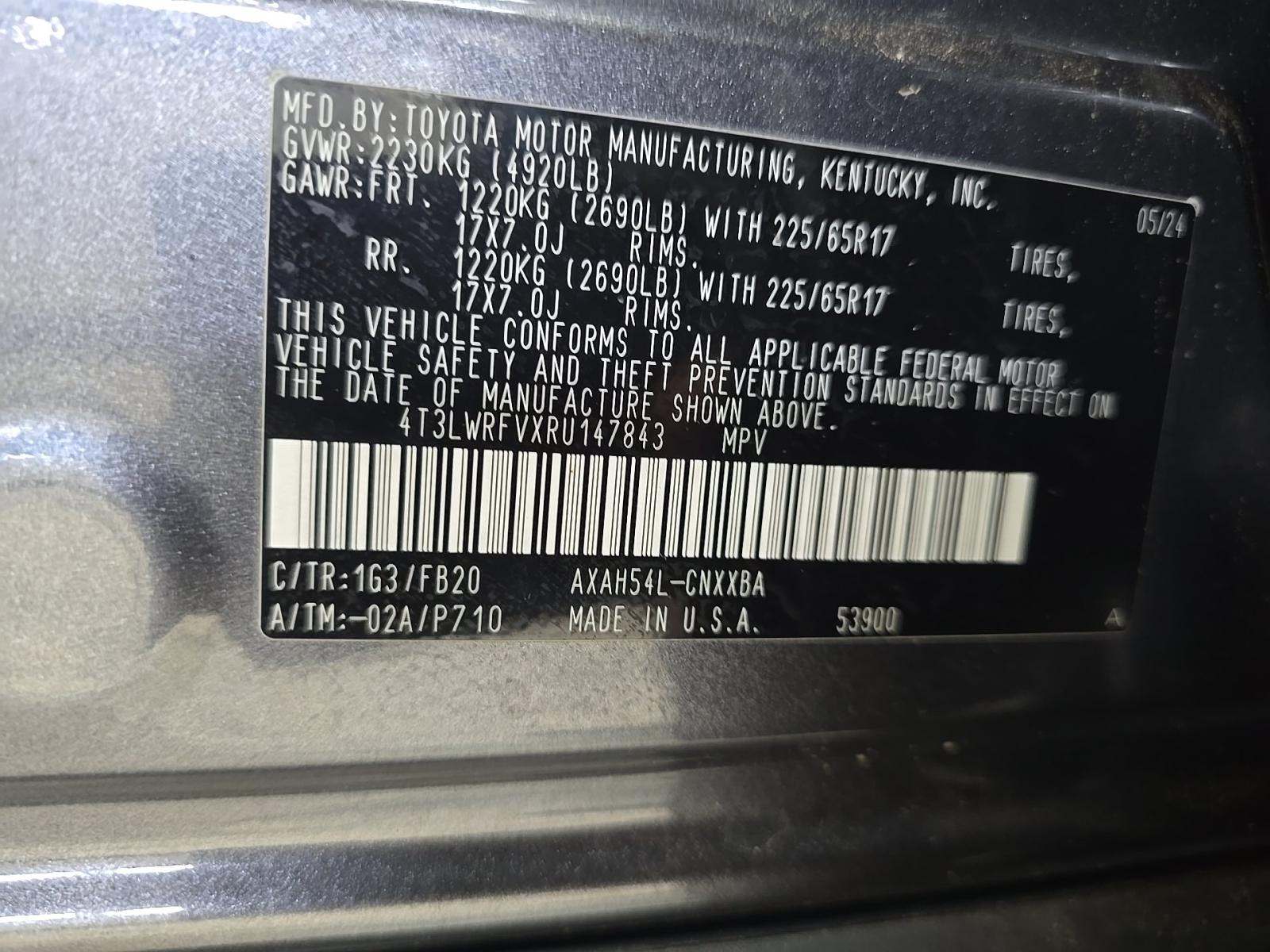 2024 Toyota RAV4 Hybrid LE AWD