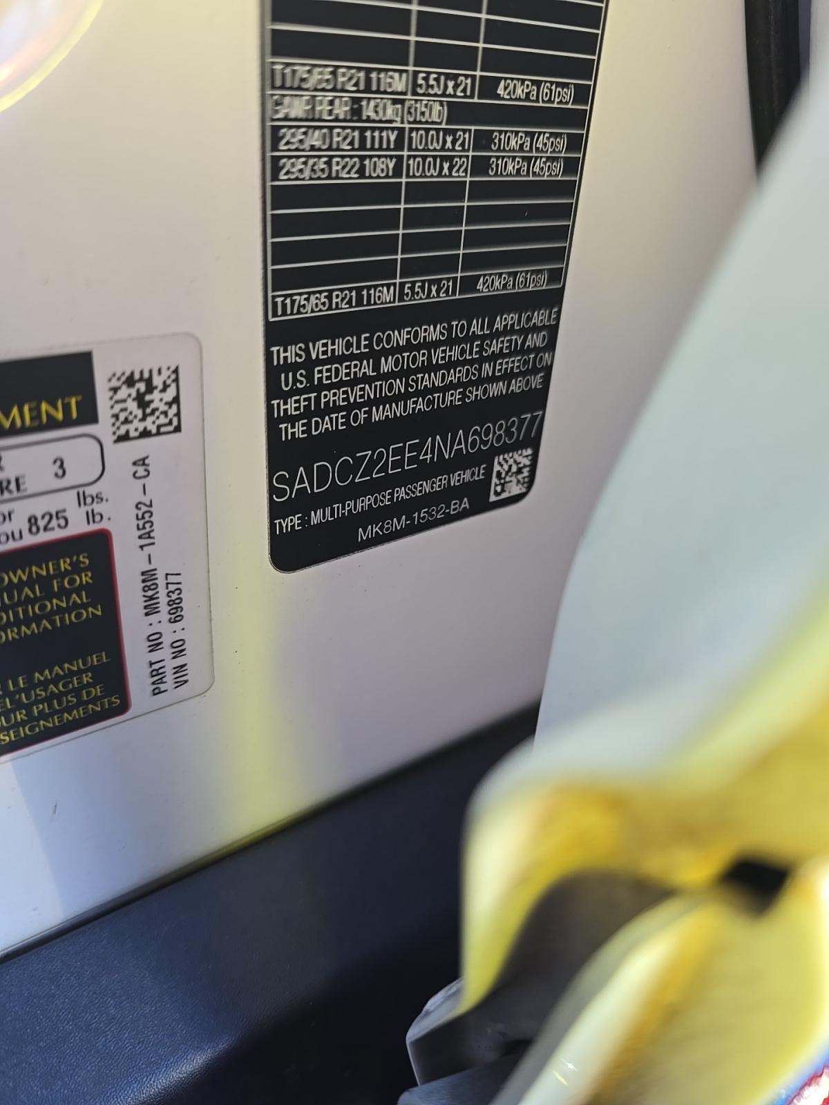 2022 Jaguar F-PACE SVR AWD