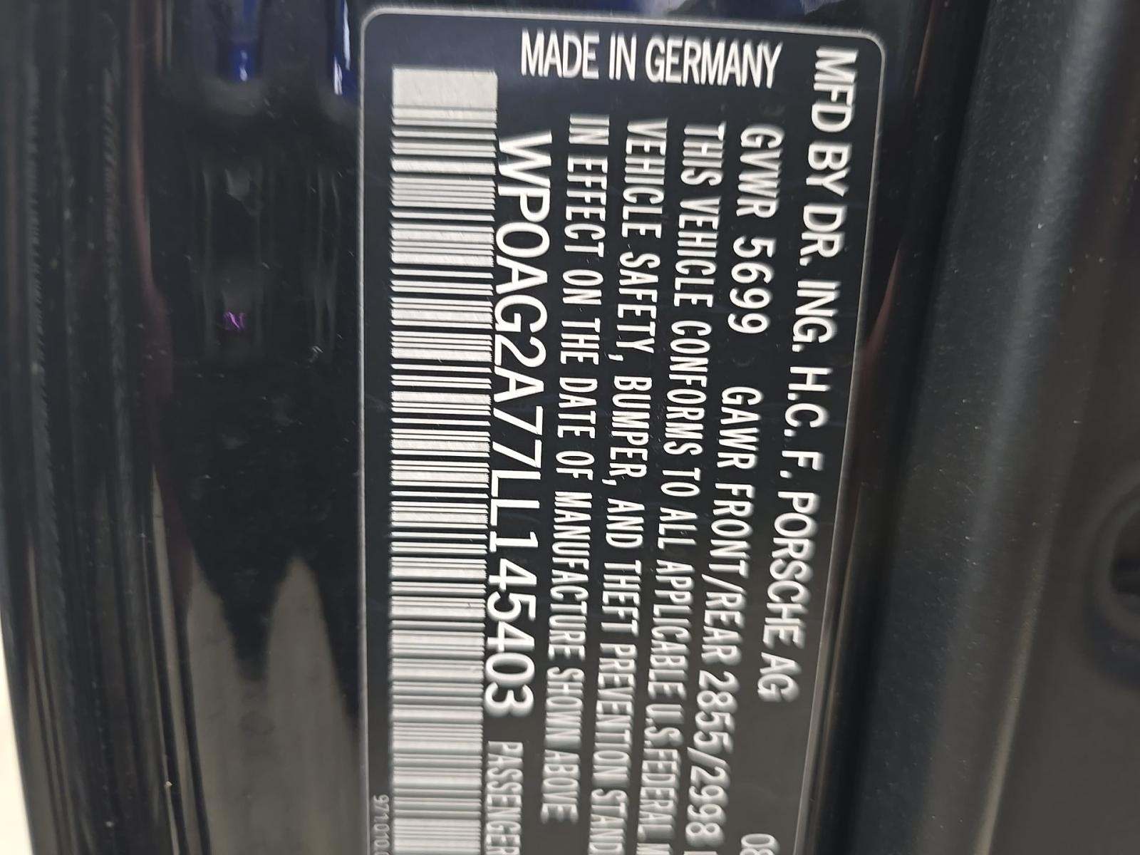 2020 Porsche Panamera GTS AWD