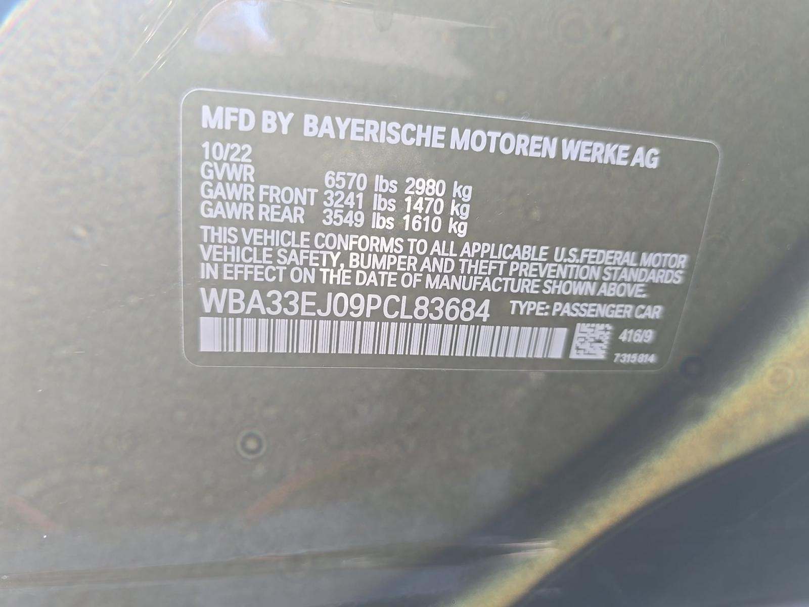 2023 BMW 7 Series 760i xDrive AWD