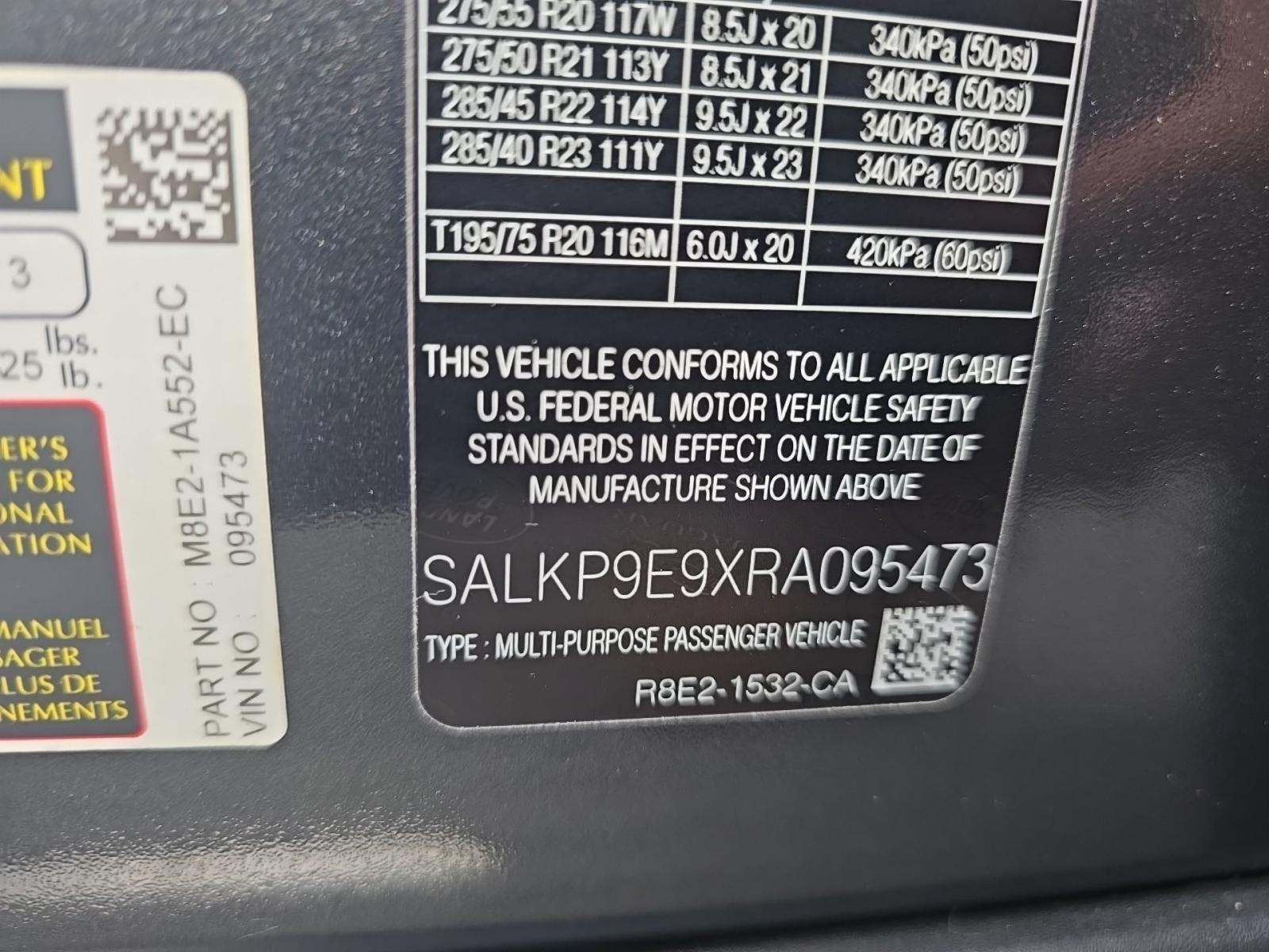 2024 Land Rover Range Rover SE AWD