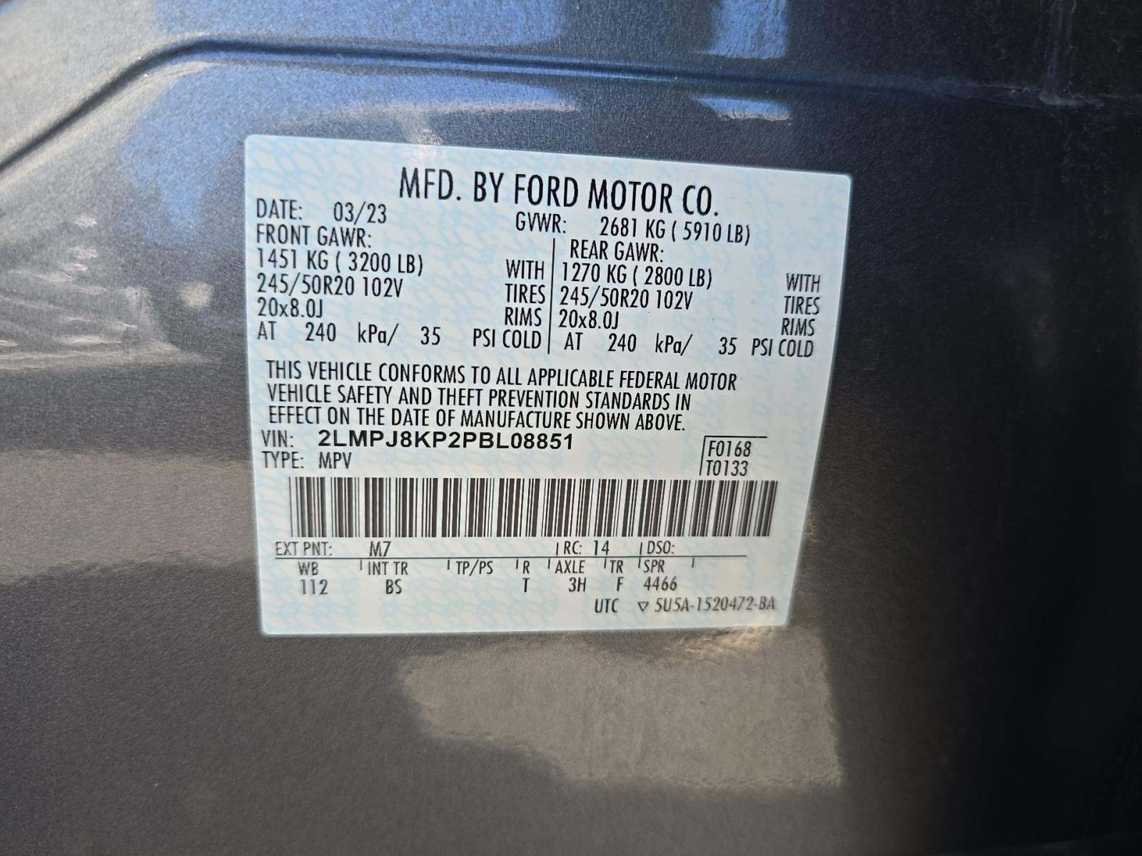 2023 Lincoln Nautilus Reserve AWD