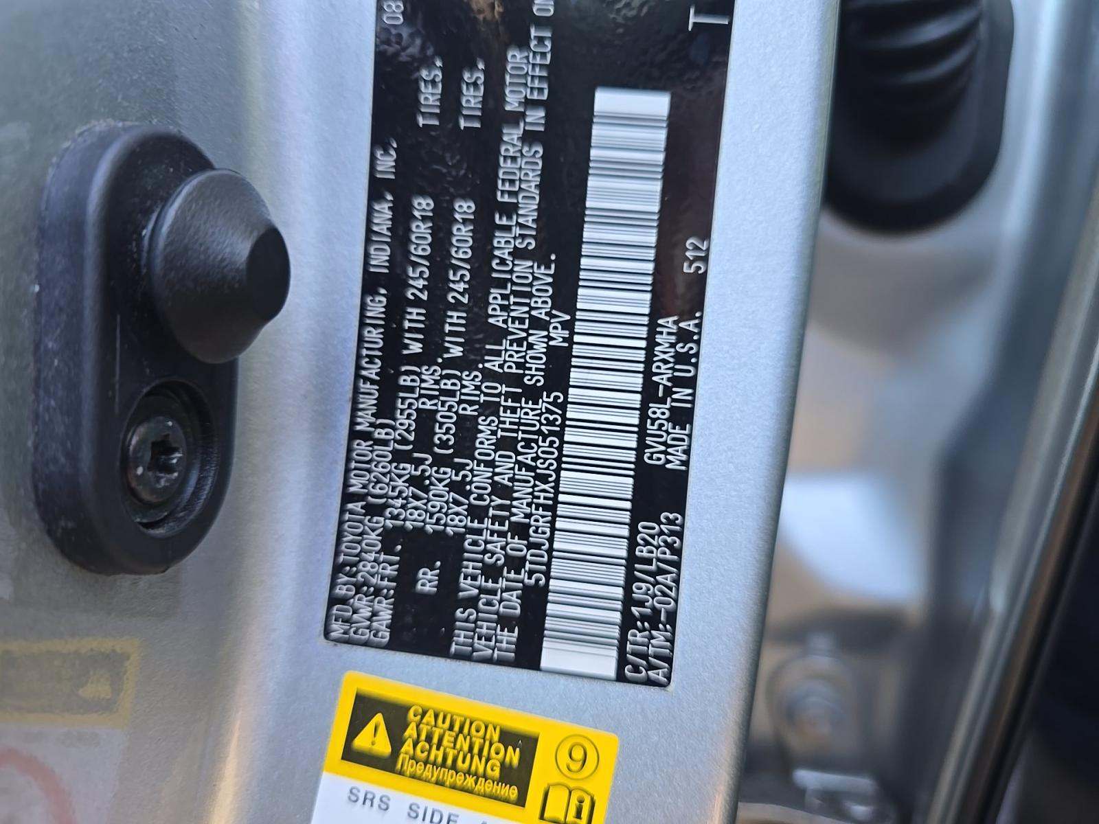 2018 Toyota Highlander Hybrid XLE AWD