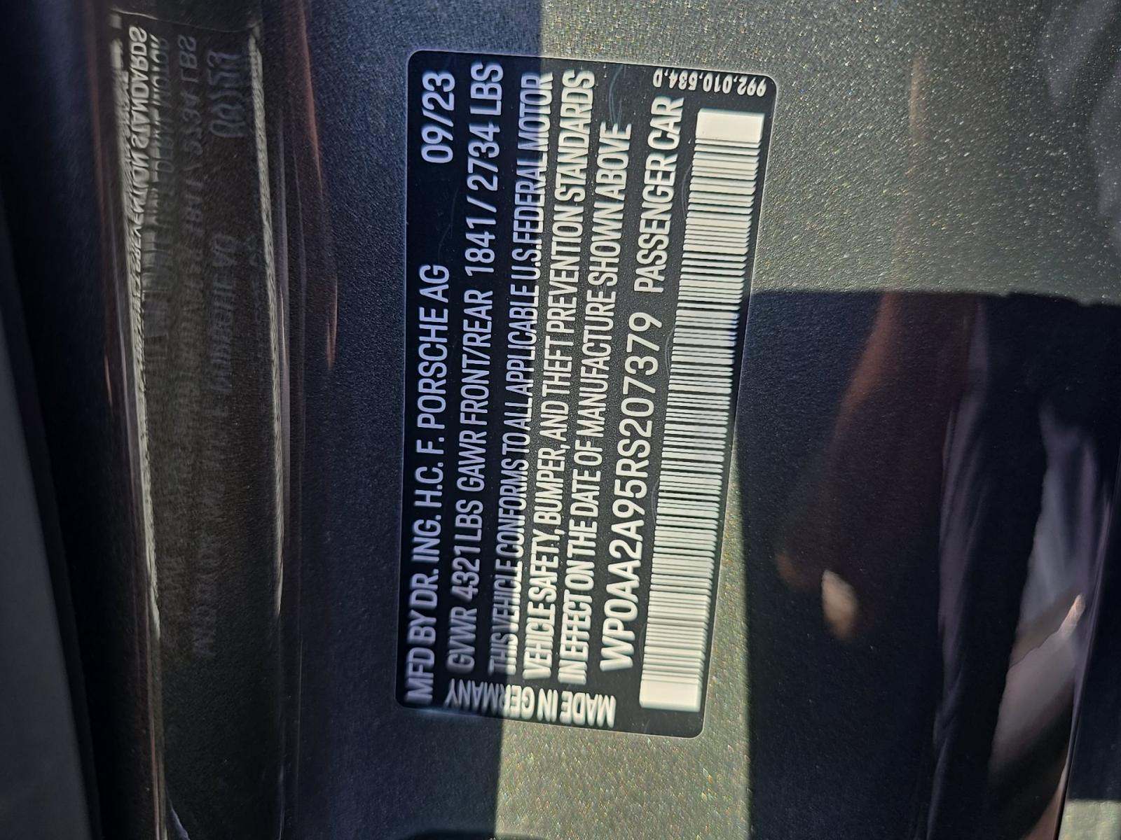 2024 Porsche 911 Carrera RWD