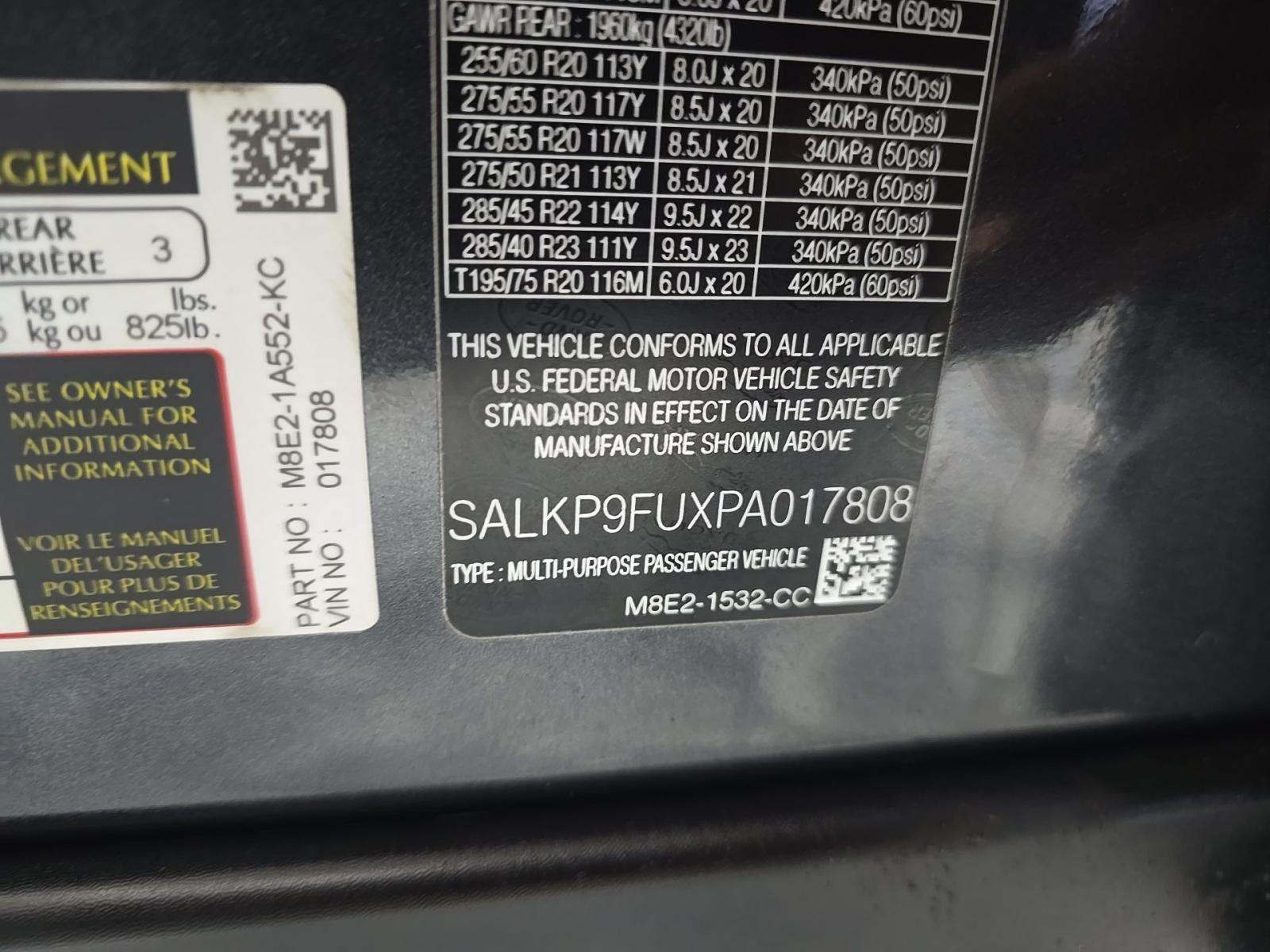 2023 Land Rover Range Rover SE AWD