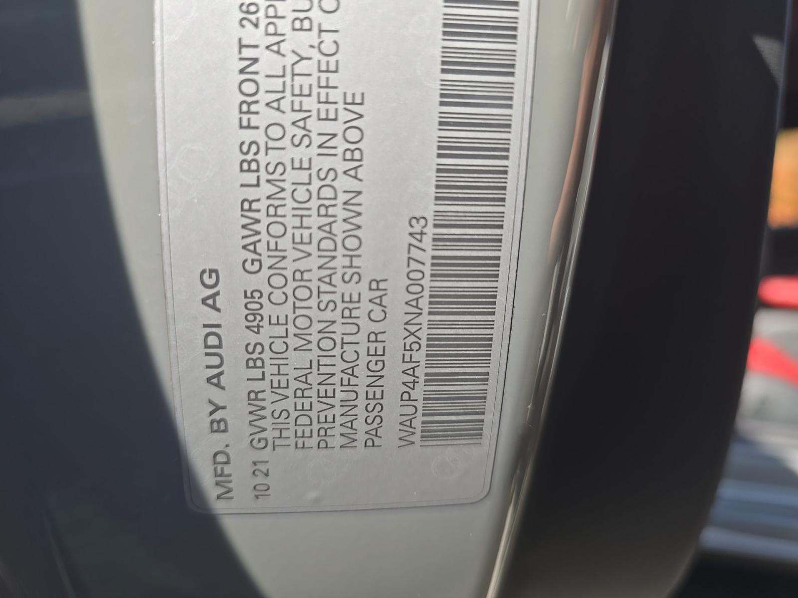 2022 Audi S5 Premium Plus AWD