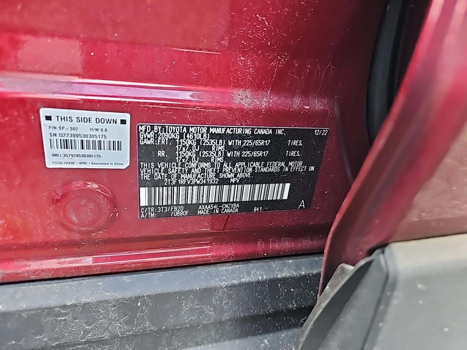 2023 Toyota RAV4 LE AWD