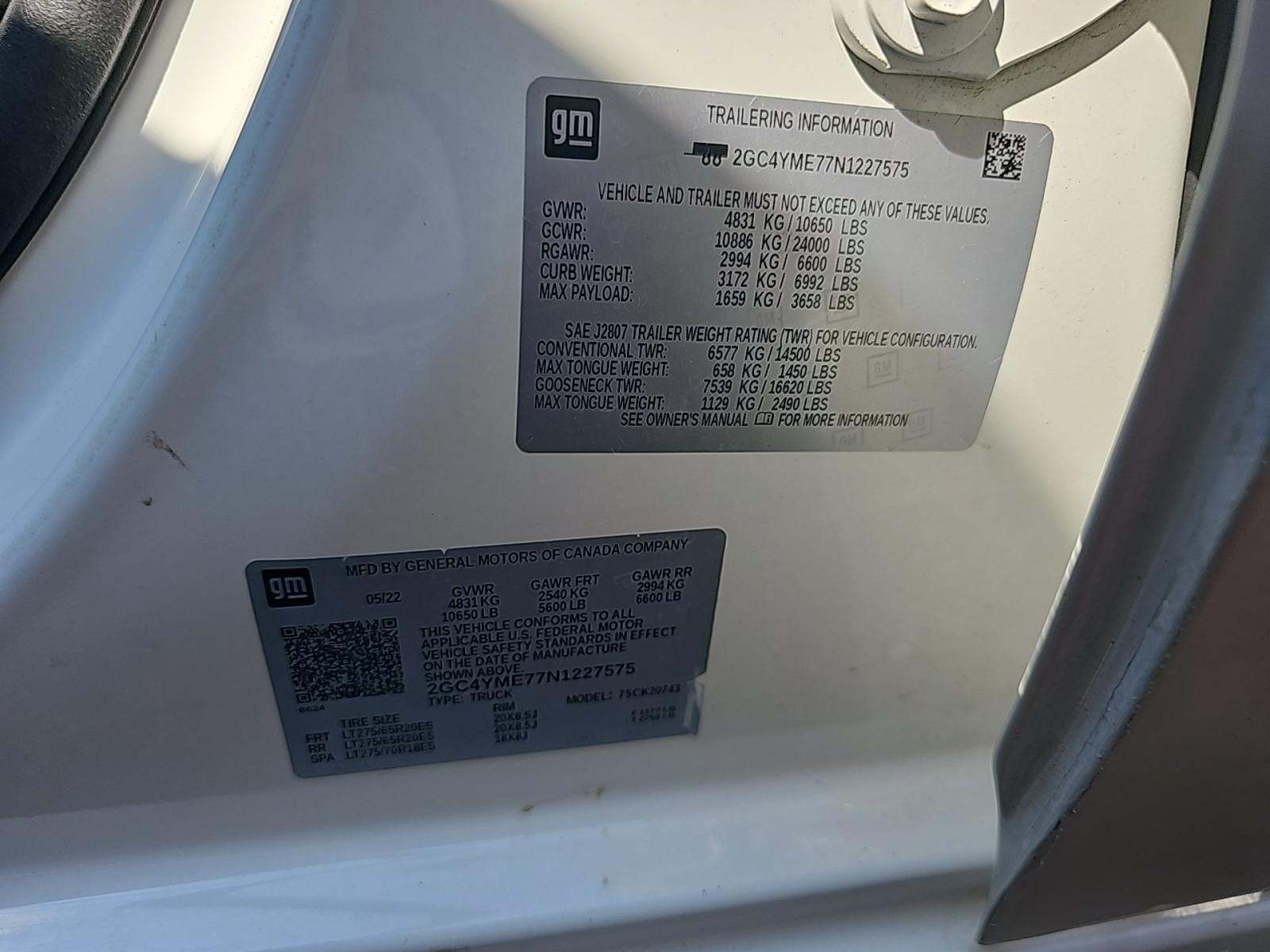 2022 Chevrolet Silverado 2500HD Custom AWD