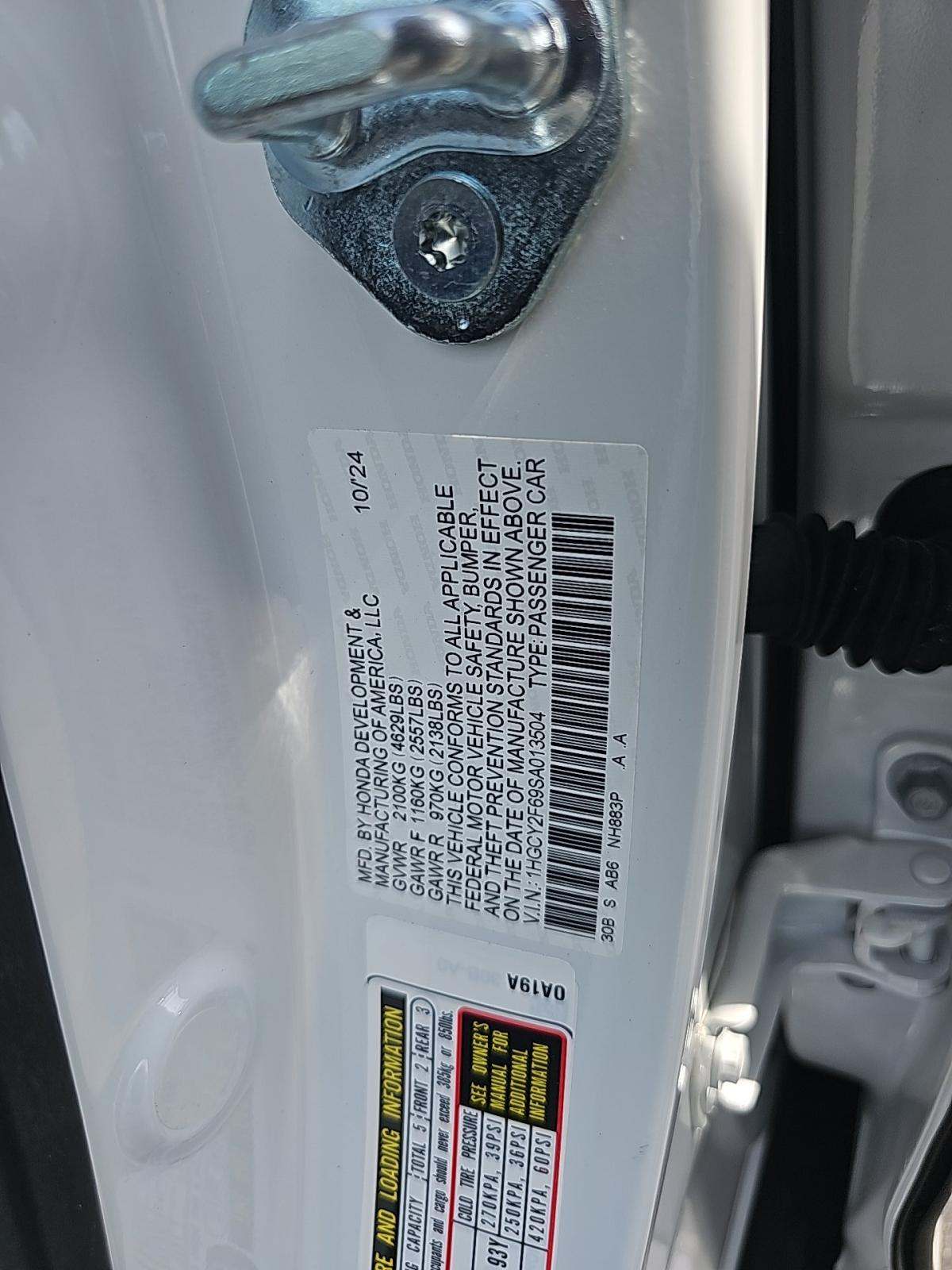 2025 Honda Accord Hybrid EX-L FWD