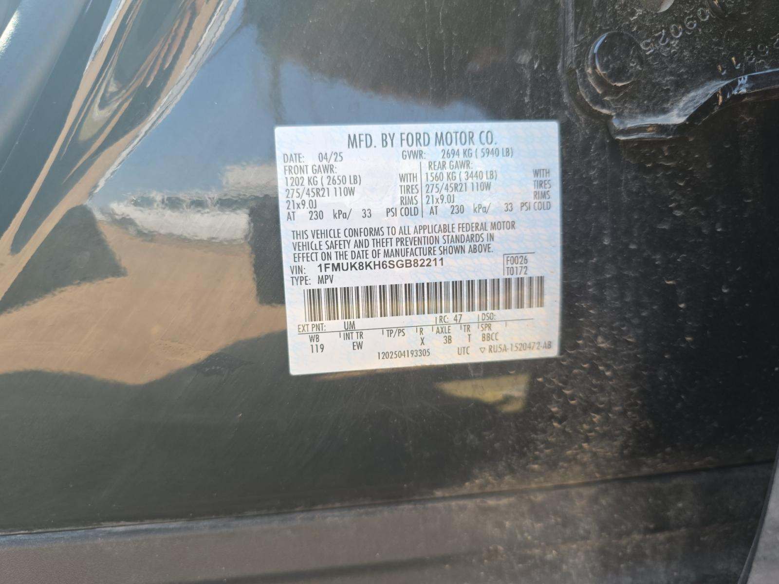 2025 Ford Explorer ST-Line AWD