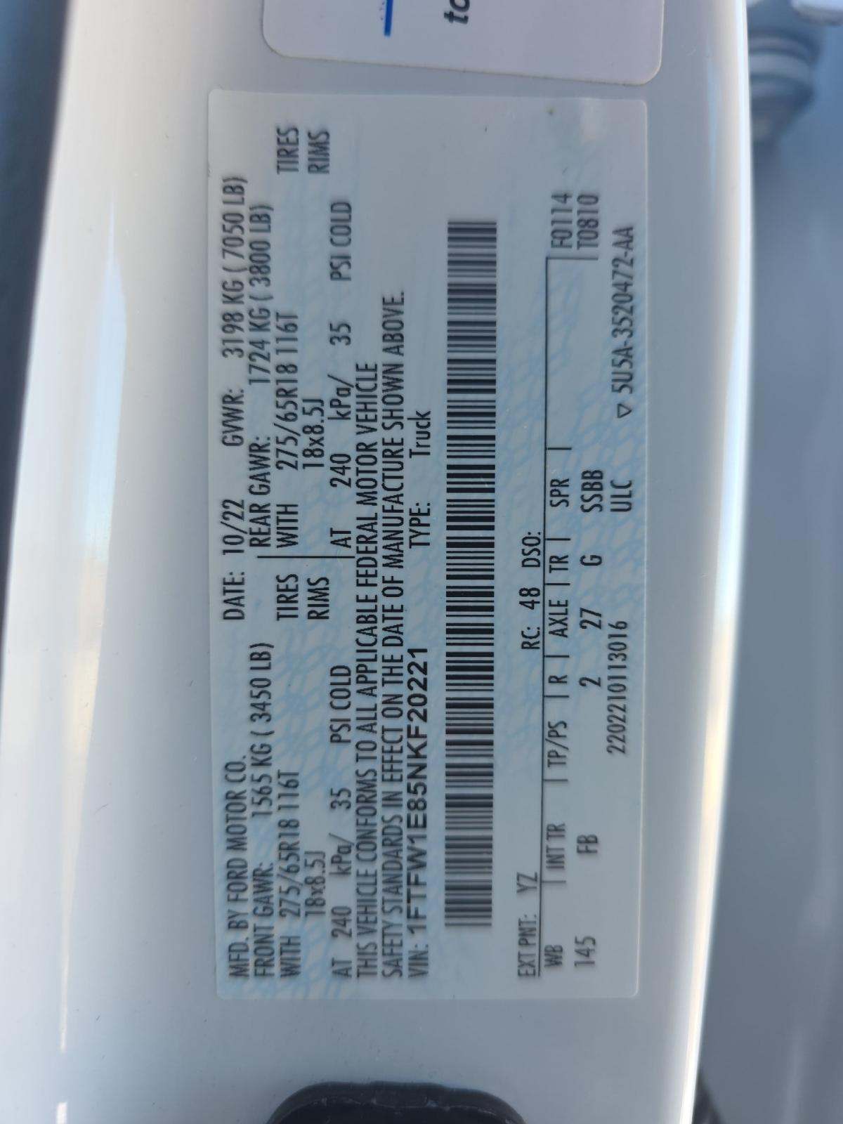 2022 Ford F-150 XLT AWD