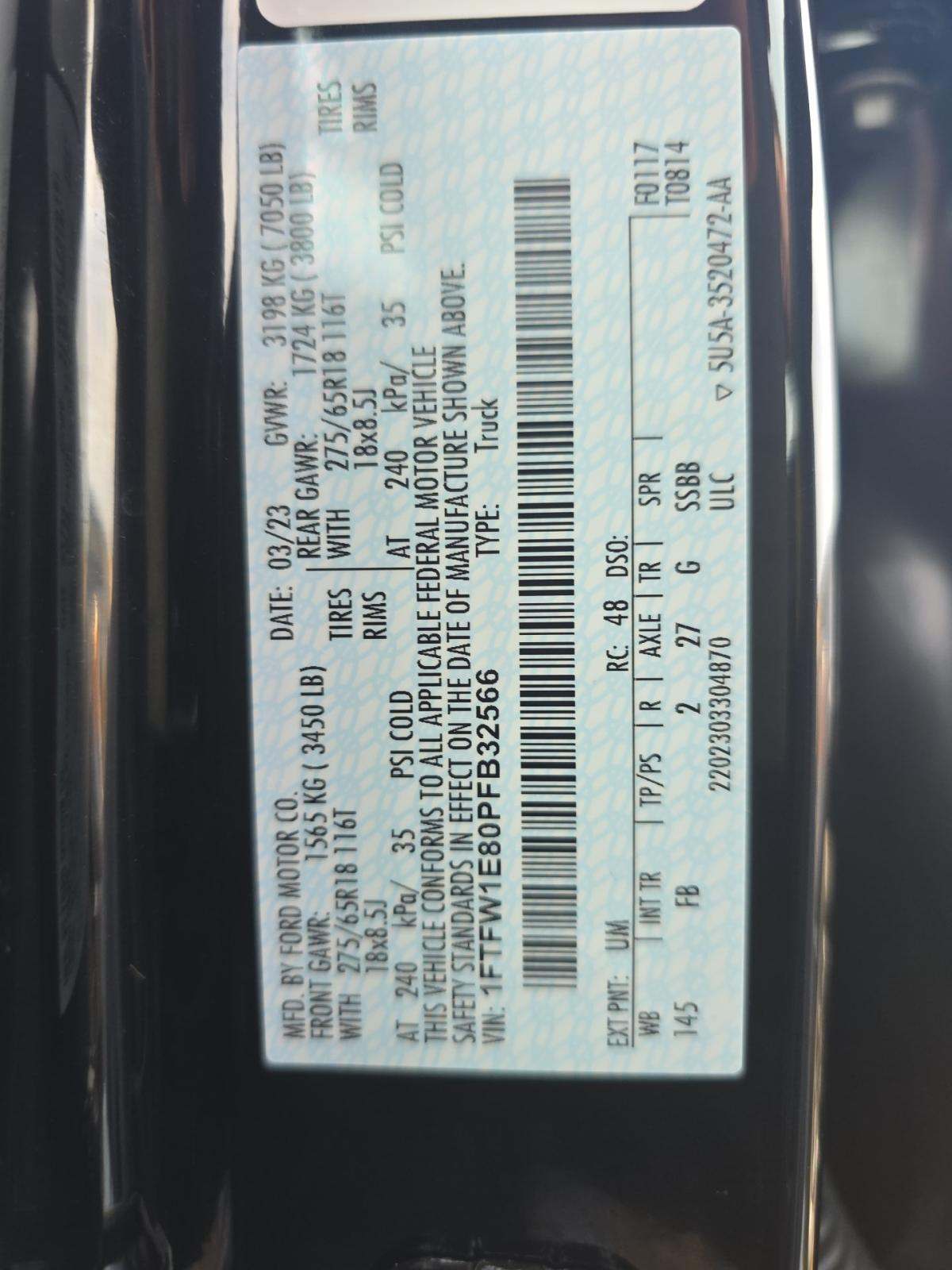 2023 Ford F-150 XLT AWD