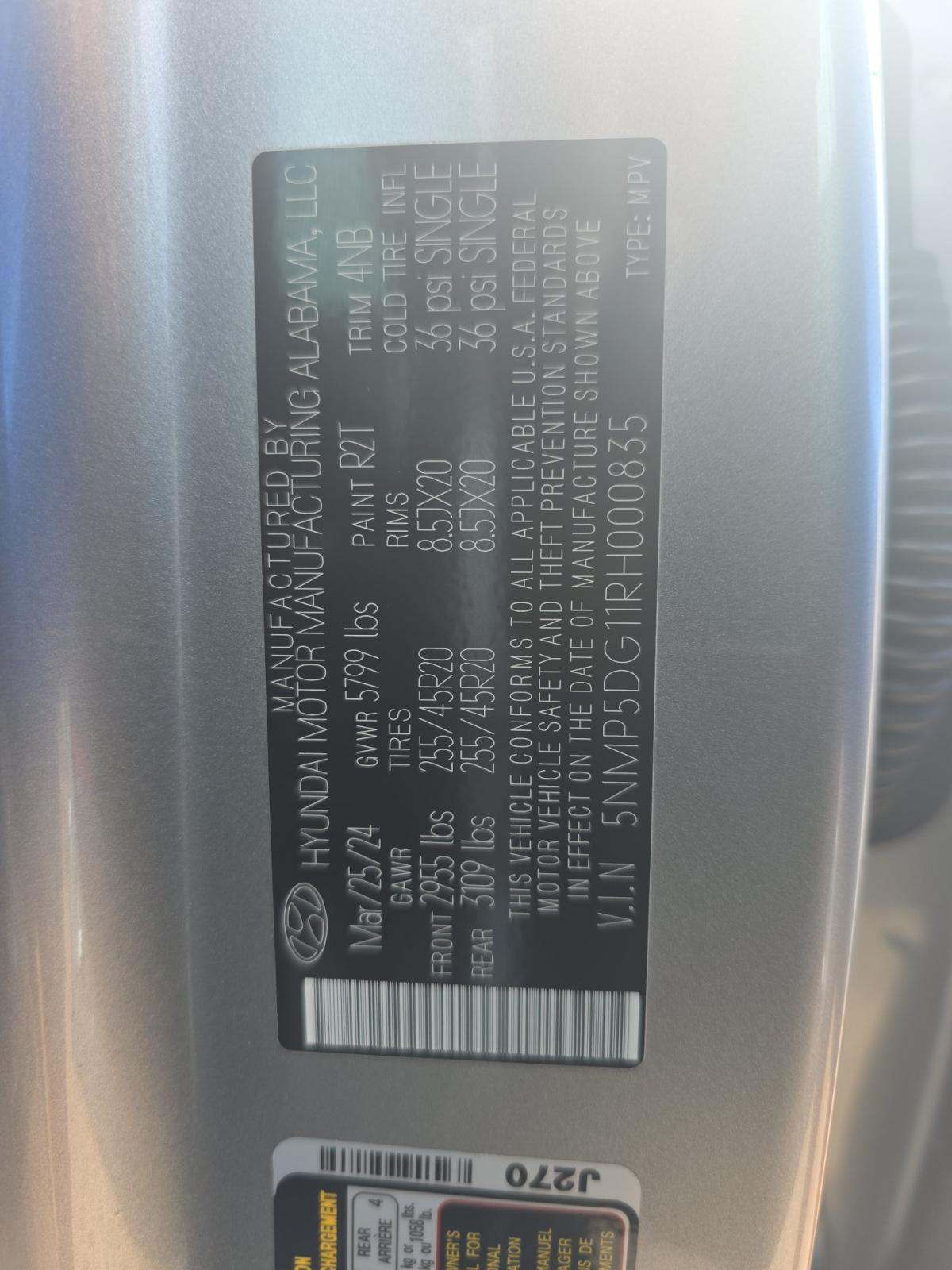 2024 Hyundai Santa Fe Hybrid Calligraphy AWD