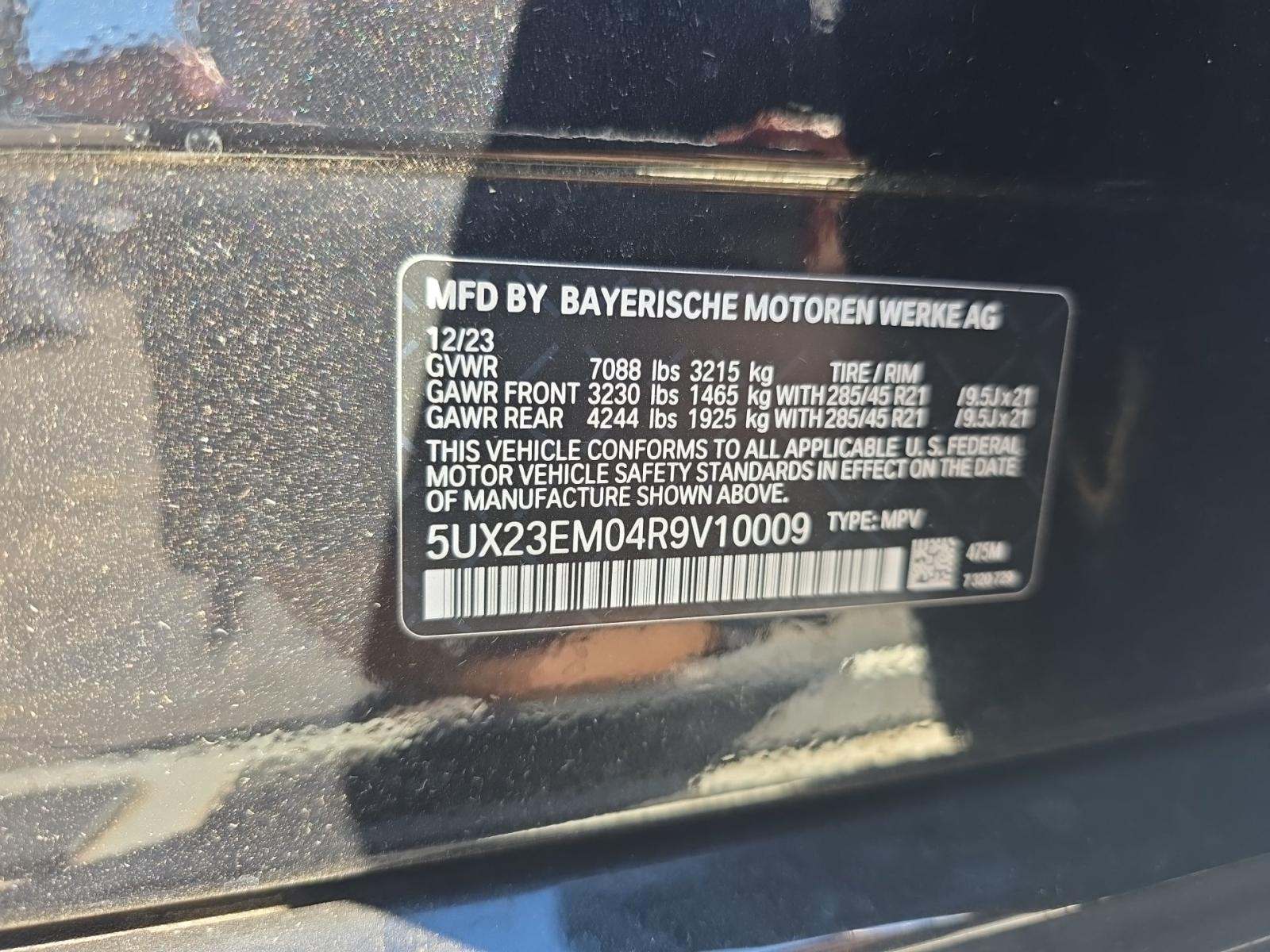 2024 BMW X7 xDrive40i AWD