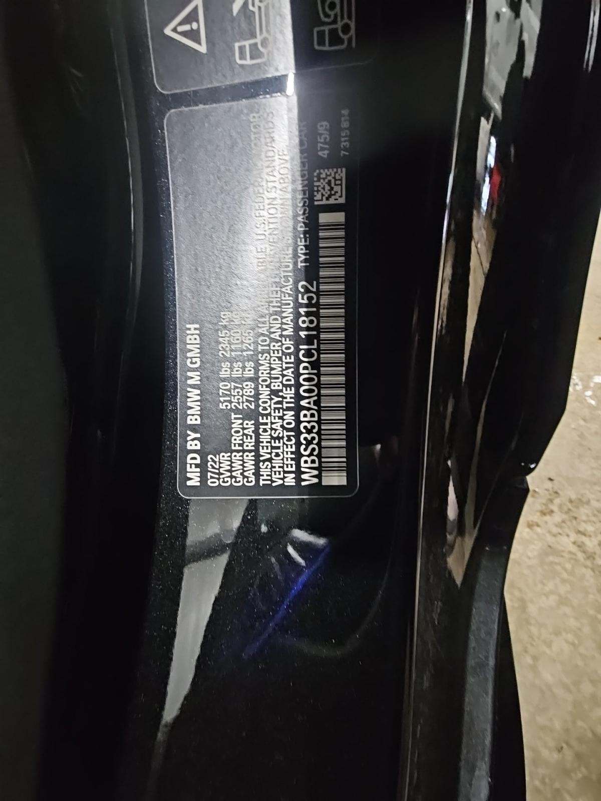 2023 BMW M4 Competition xDrive AWD