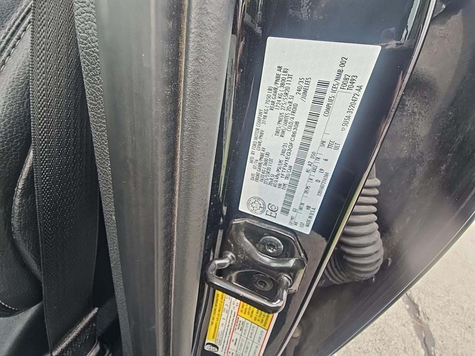 2016 Ford F-150 Lariat AWD