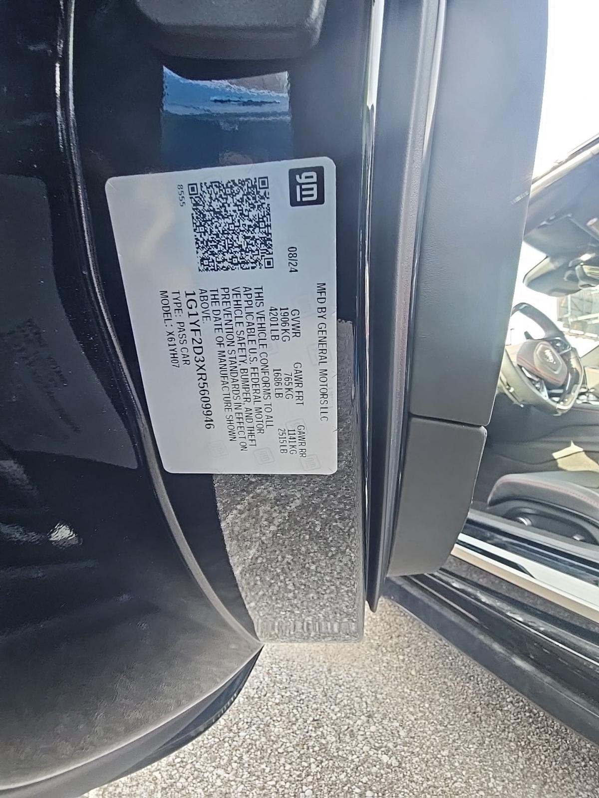 2024 Chevrolet Corvette Z06 RWD