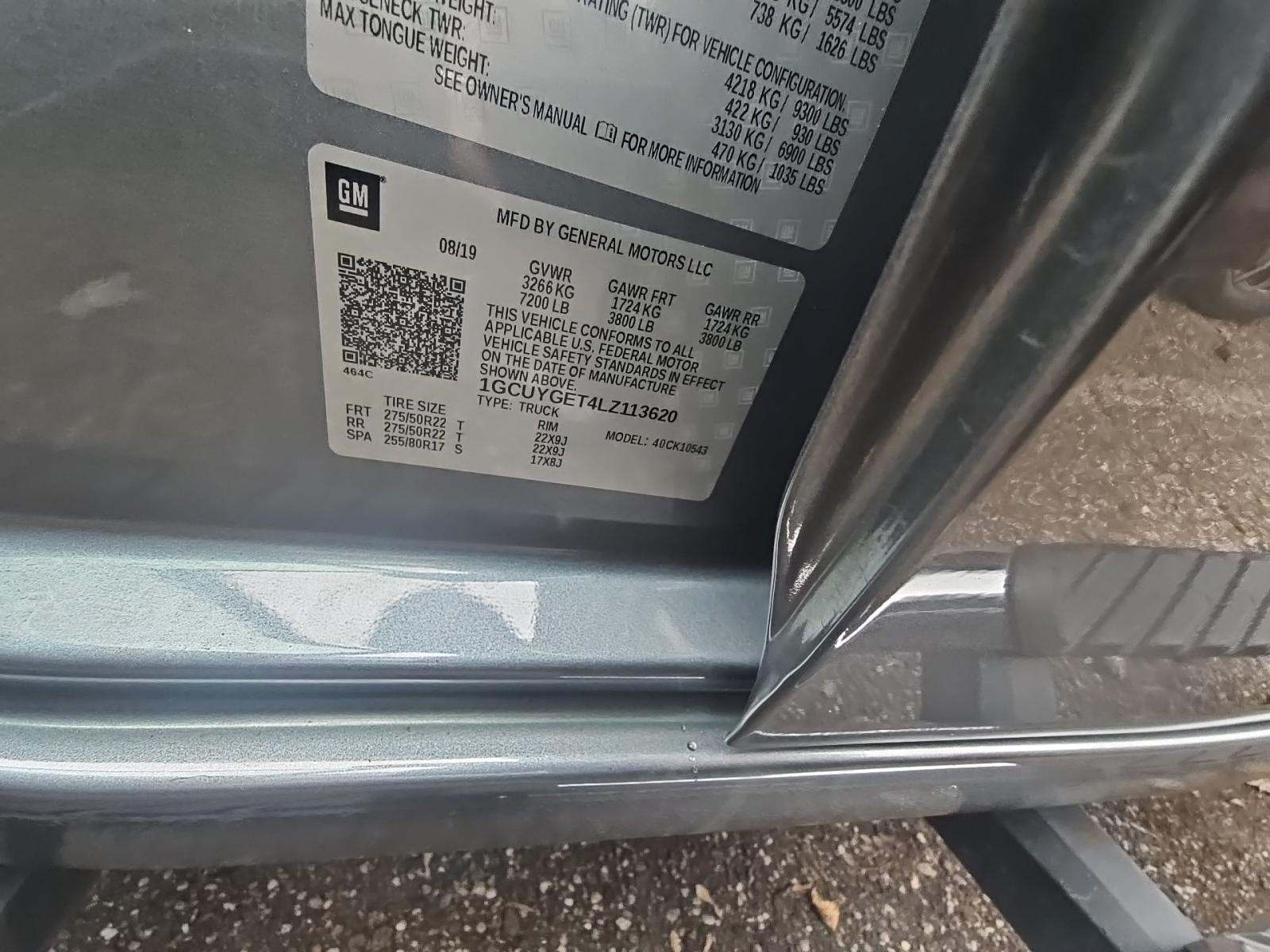 2020 Chevrolet Silverado 1500 LTZ AWD