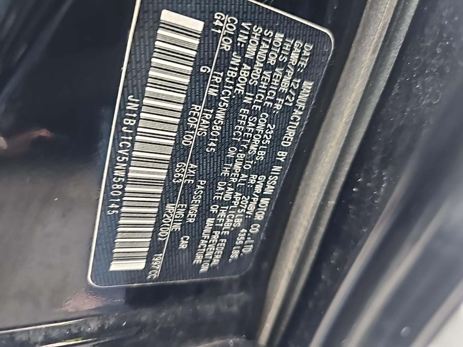 2022 Nissan Rogue Sport SL FWD