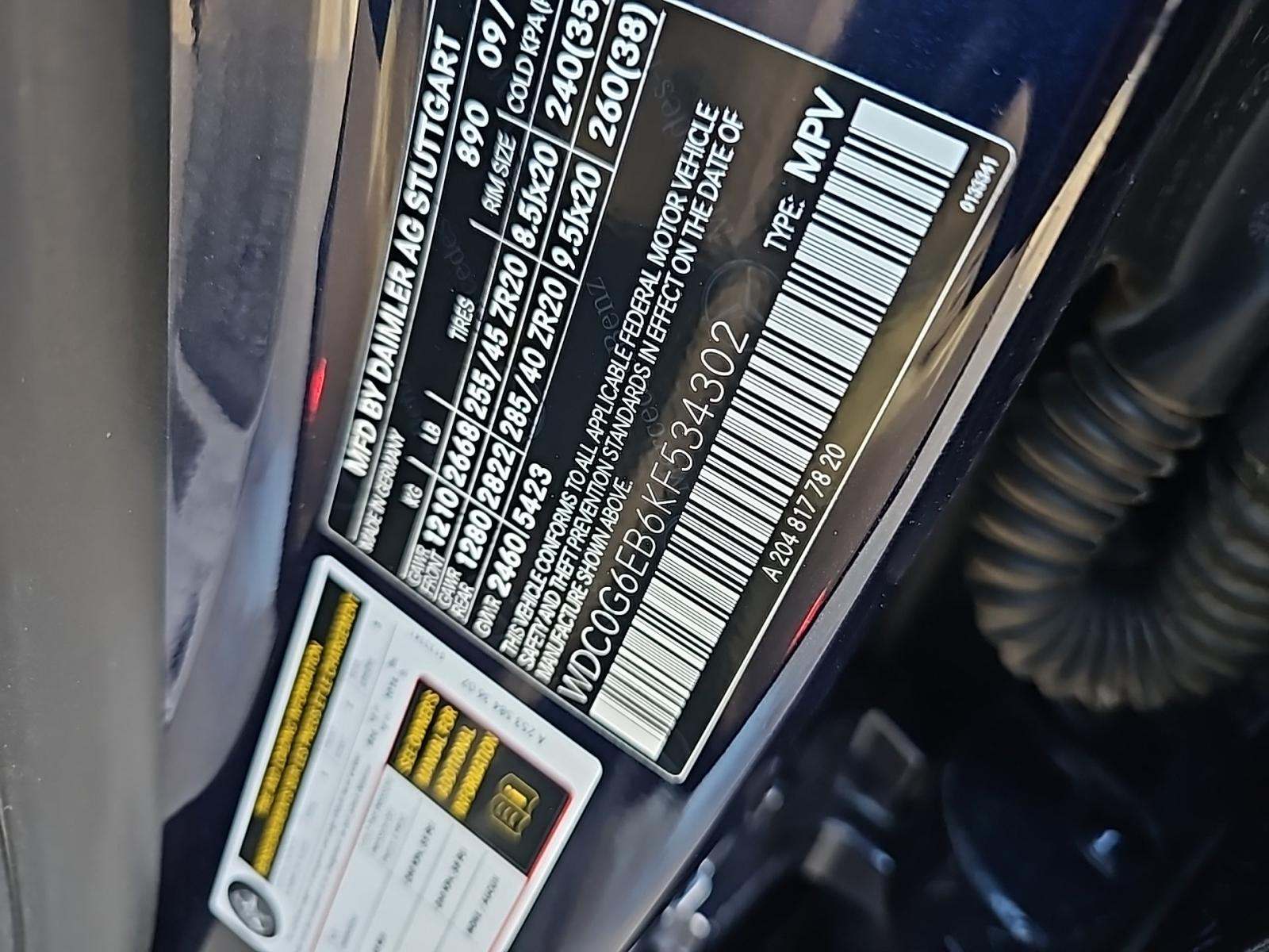 2019 Mercedes-Benz GLC AMG GLC 43 AWD