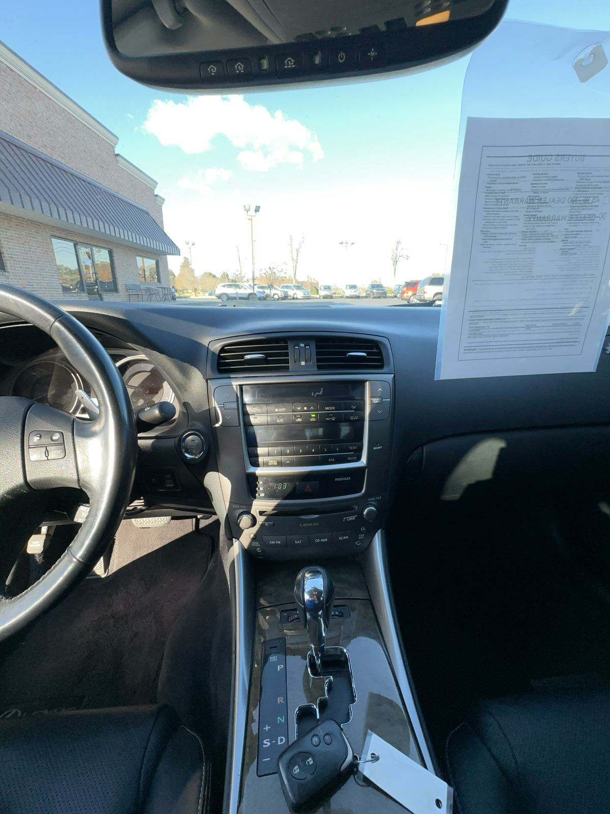2010 Lexus IS 4D SEDAN AWD