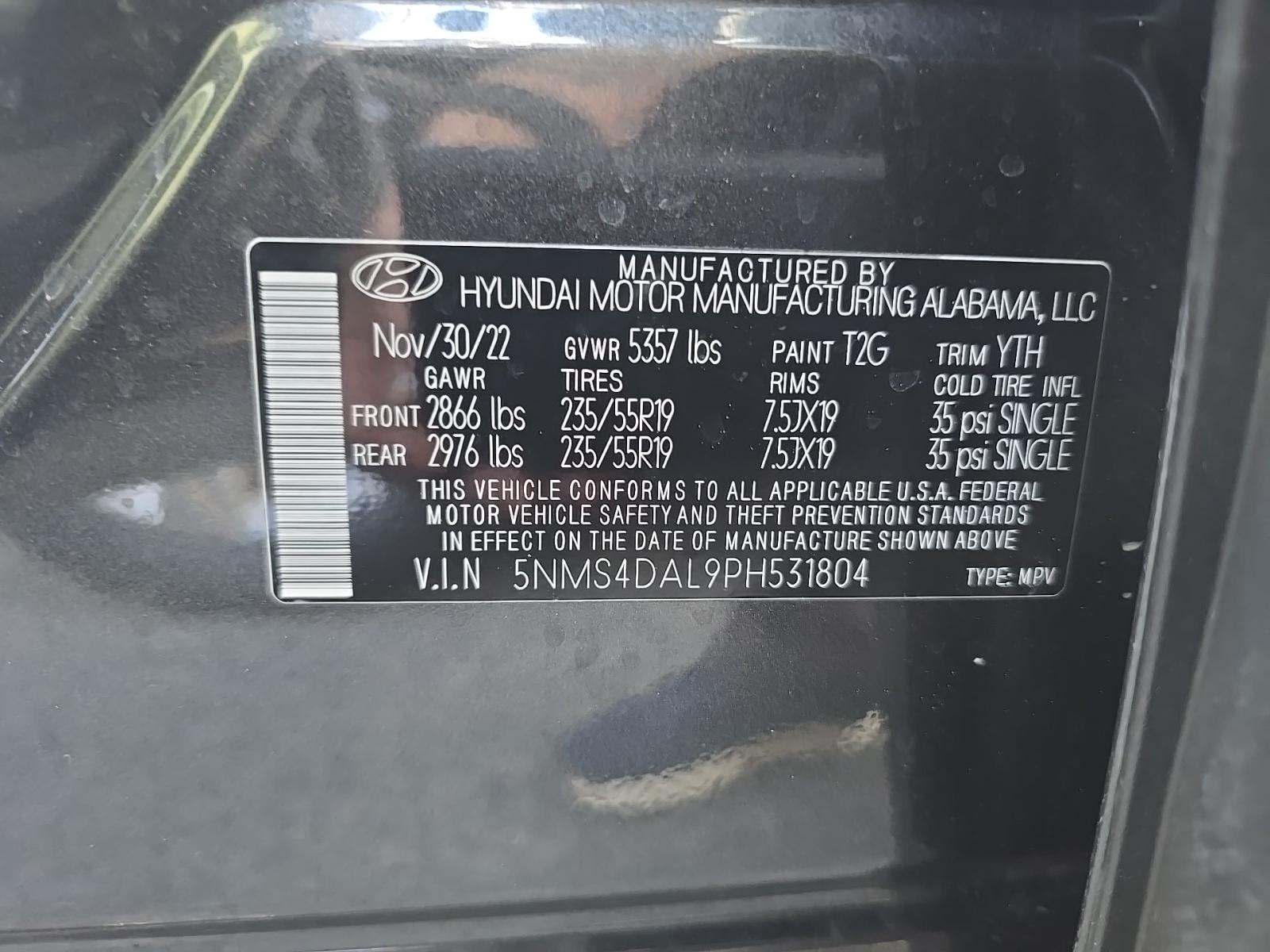 2023 Hyundai Santa Fe Limited AWD