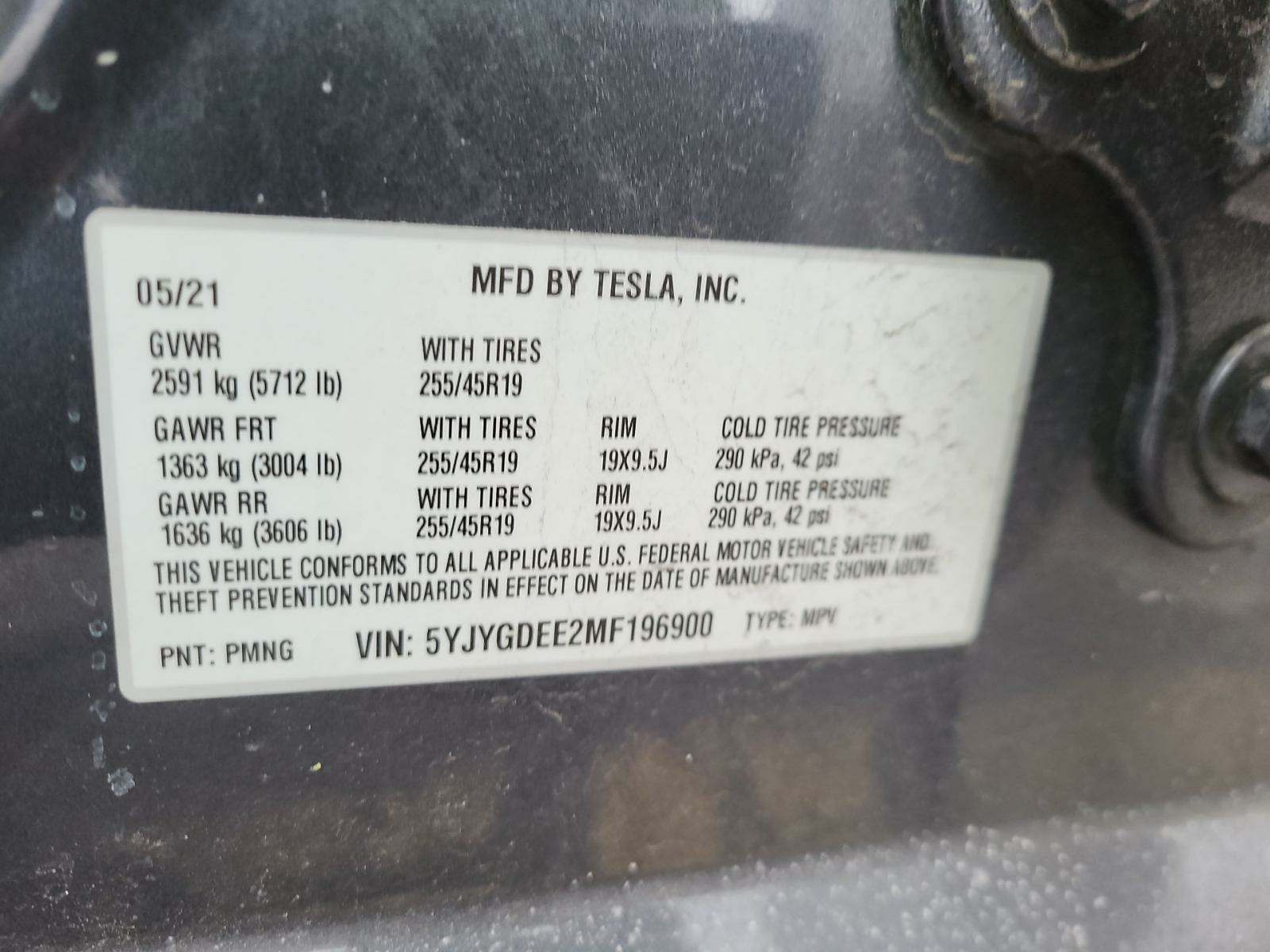 2021 Tesla Model Y Long Range AWD