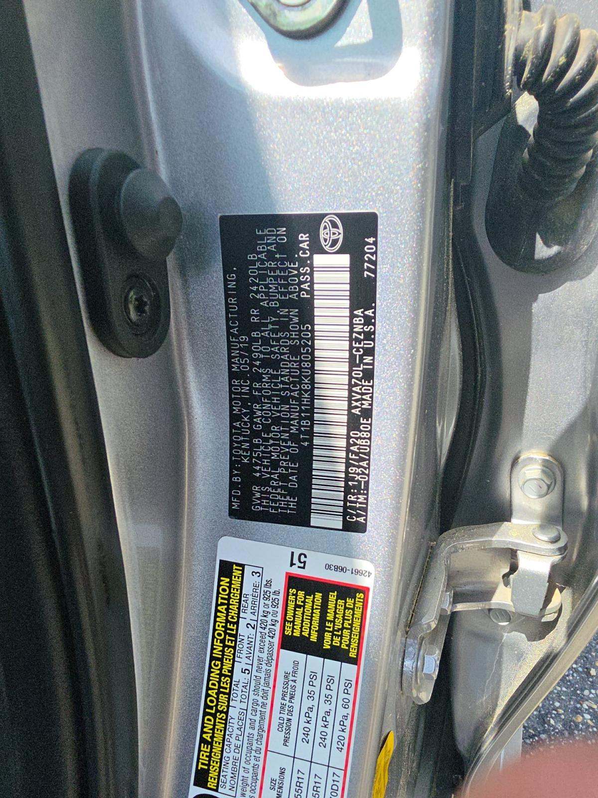 TOYOTA CAMRY - 1