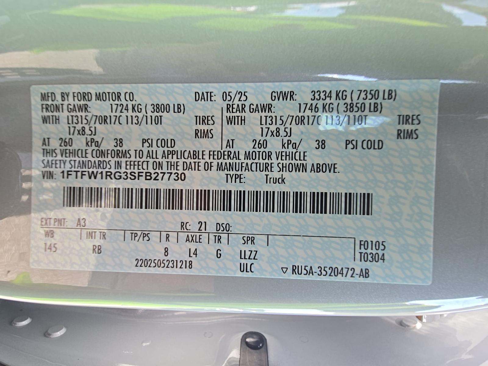 2025 Ford F-150 Raptor AWD