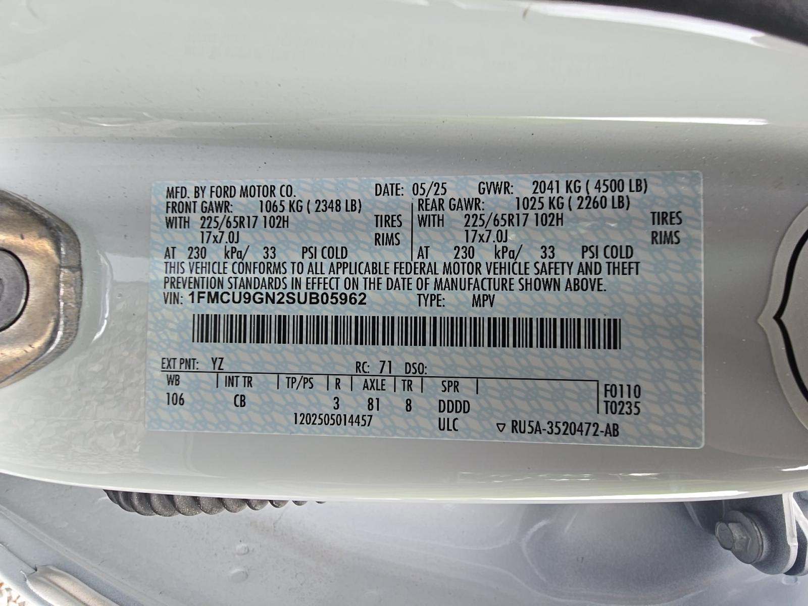 FORD ESCAPE - 1
