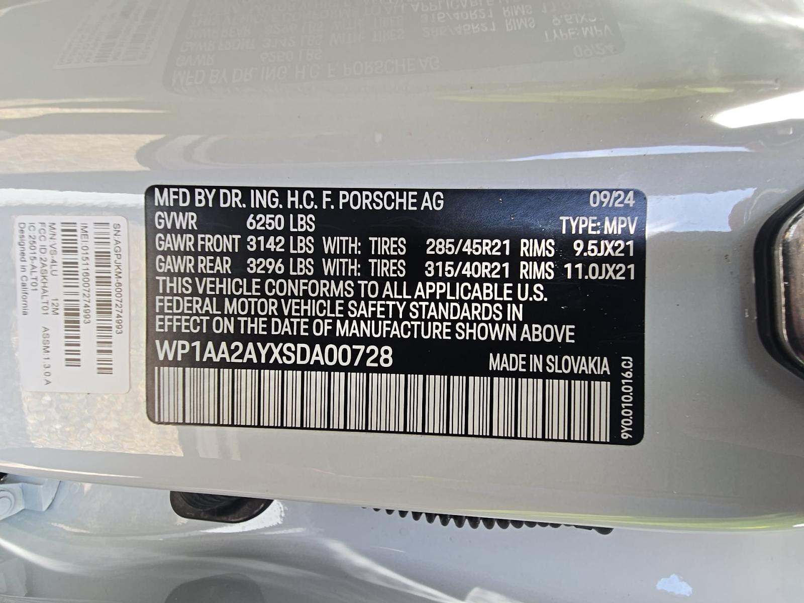 2025 Porsche Cayenne Base AWD