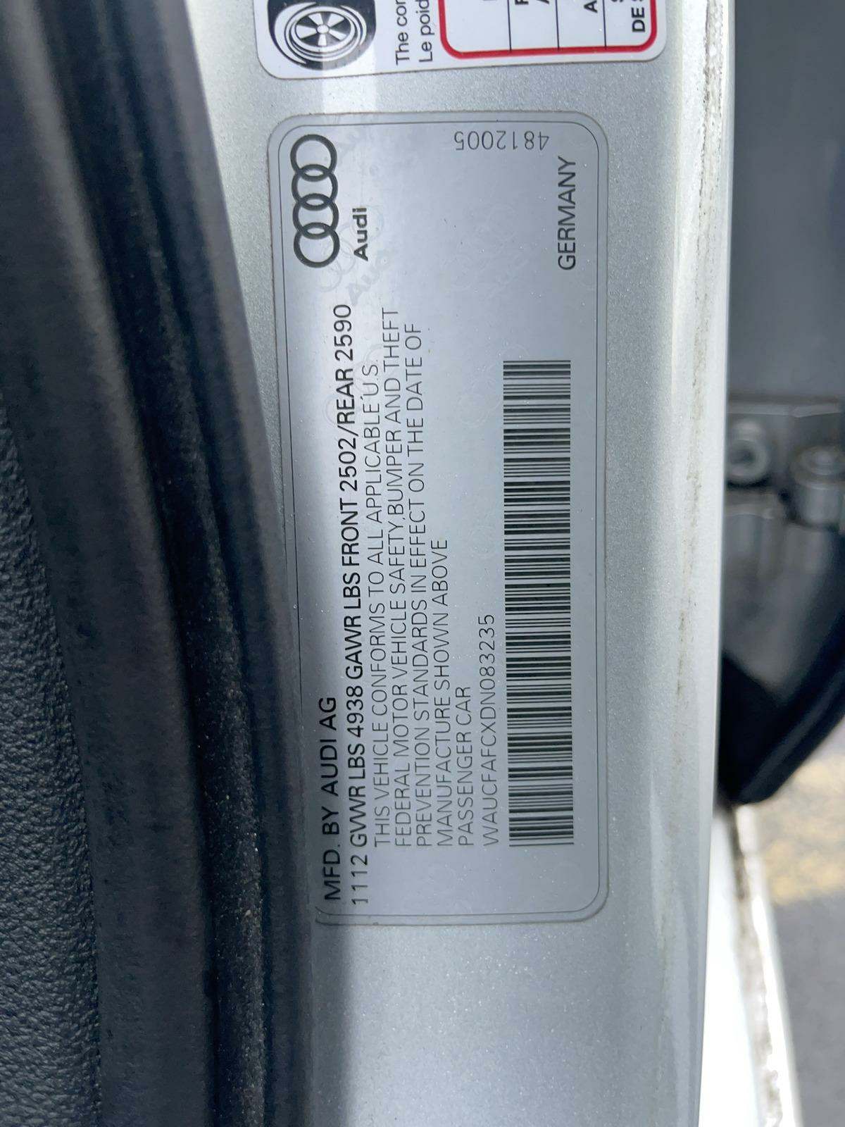 2013 Audi A6 2.0T Premium FWD