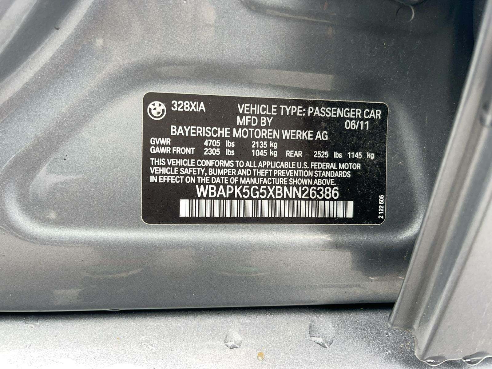 2011 BMW 3 Series 328i xDrive AWD