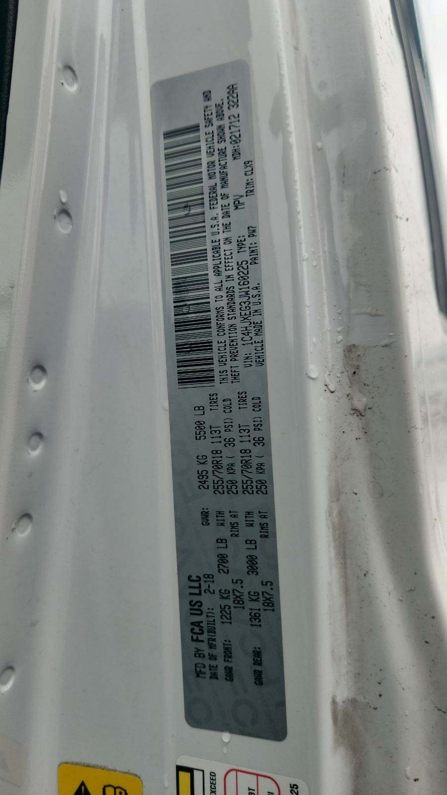 2018 Jeep Wrangler Unlimited Sahara AWD