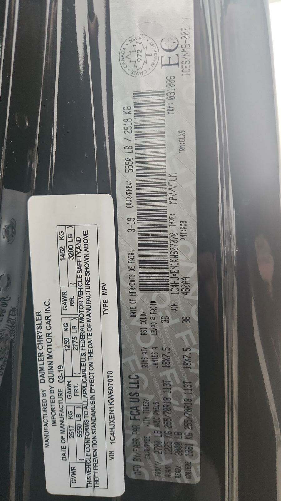 2019 Jeep Wrangler Sahara AWD