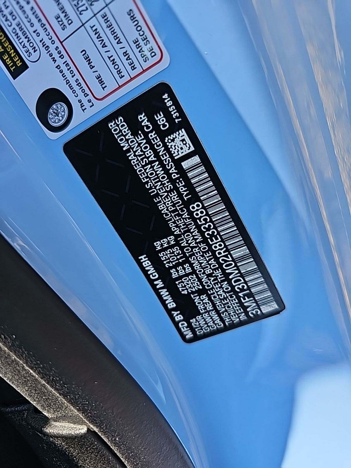 2024 BMW M2 Base RWD