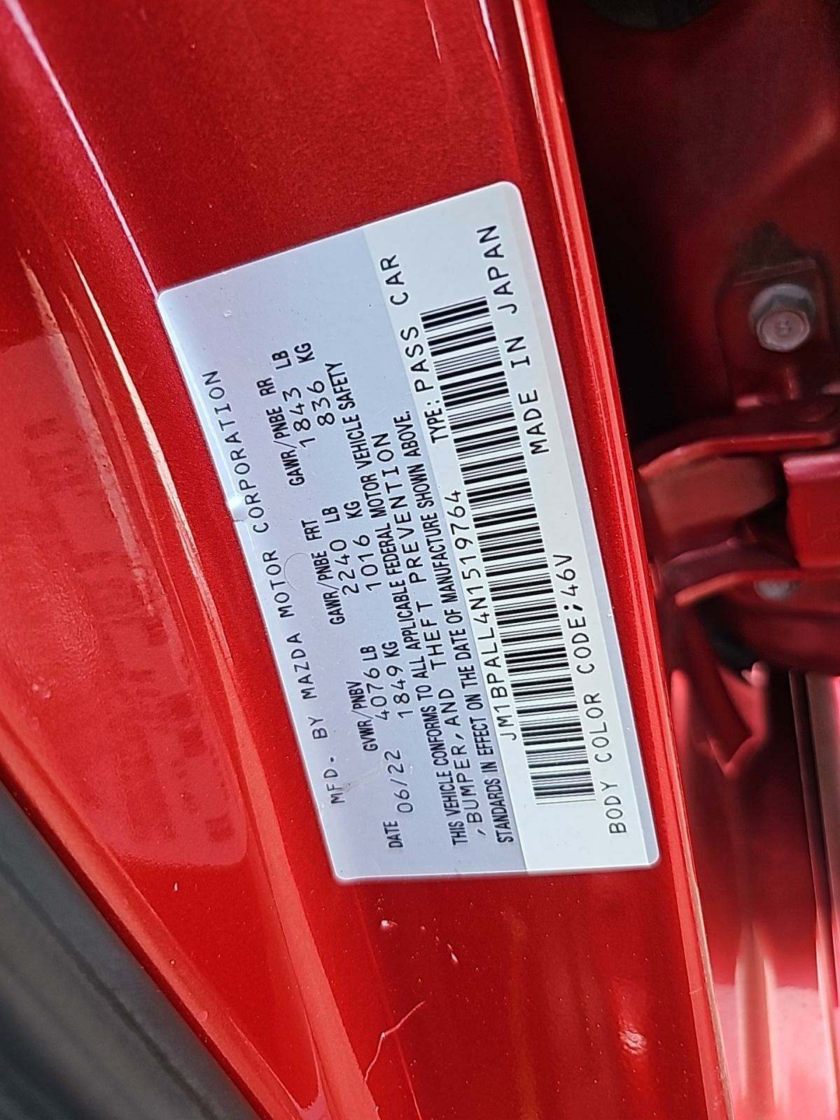 2022 MAZDA MAZDA3 2.5 S FWD