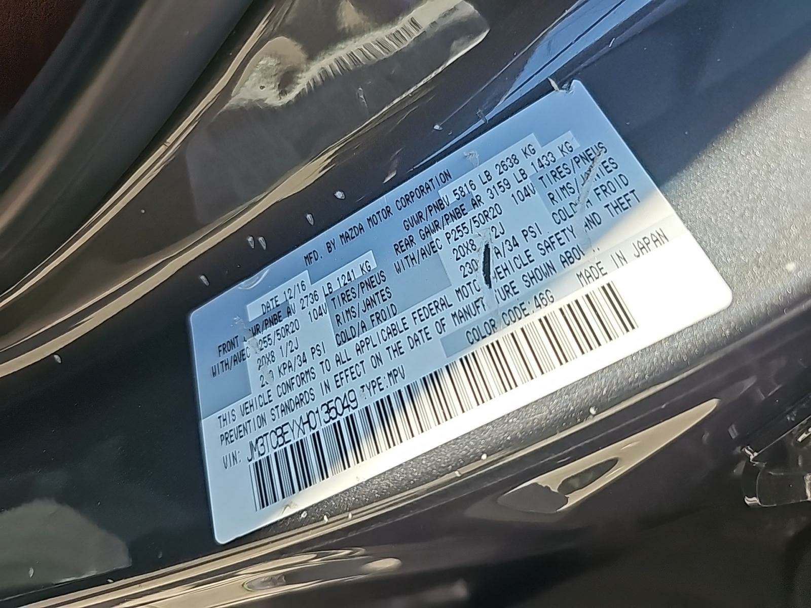 2017 MAZDA CX-9 Signature AWD