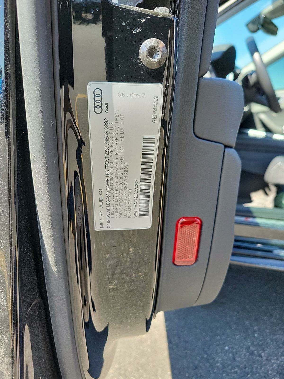 2018 Audi A4 Premium FWD