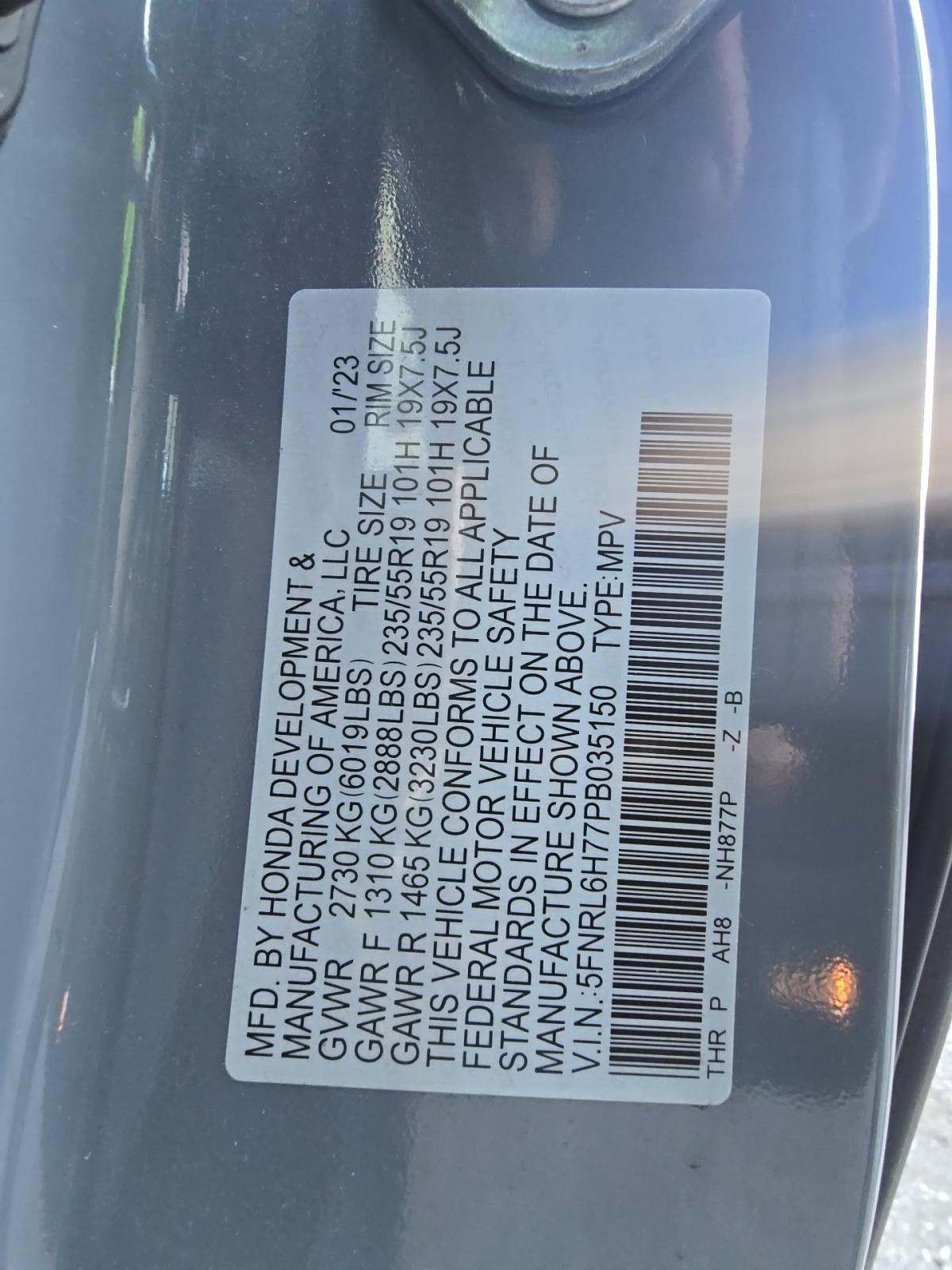 2023 Honda Odyssey Sport FWD