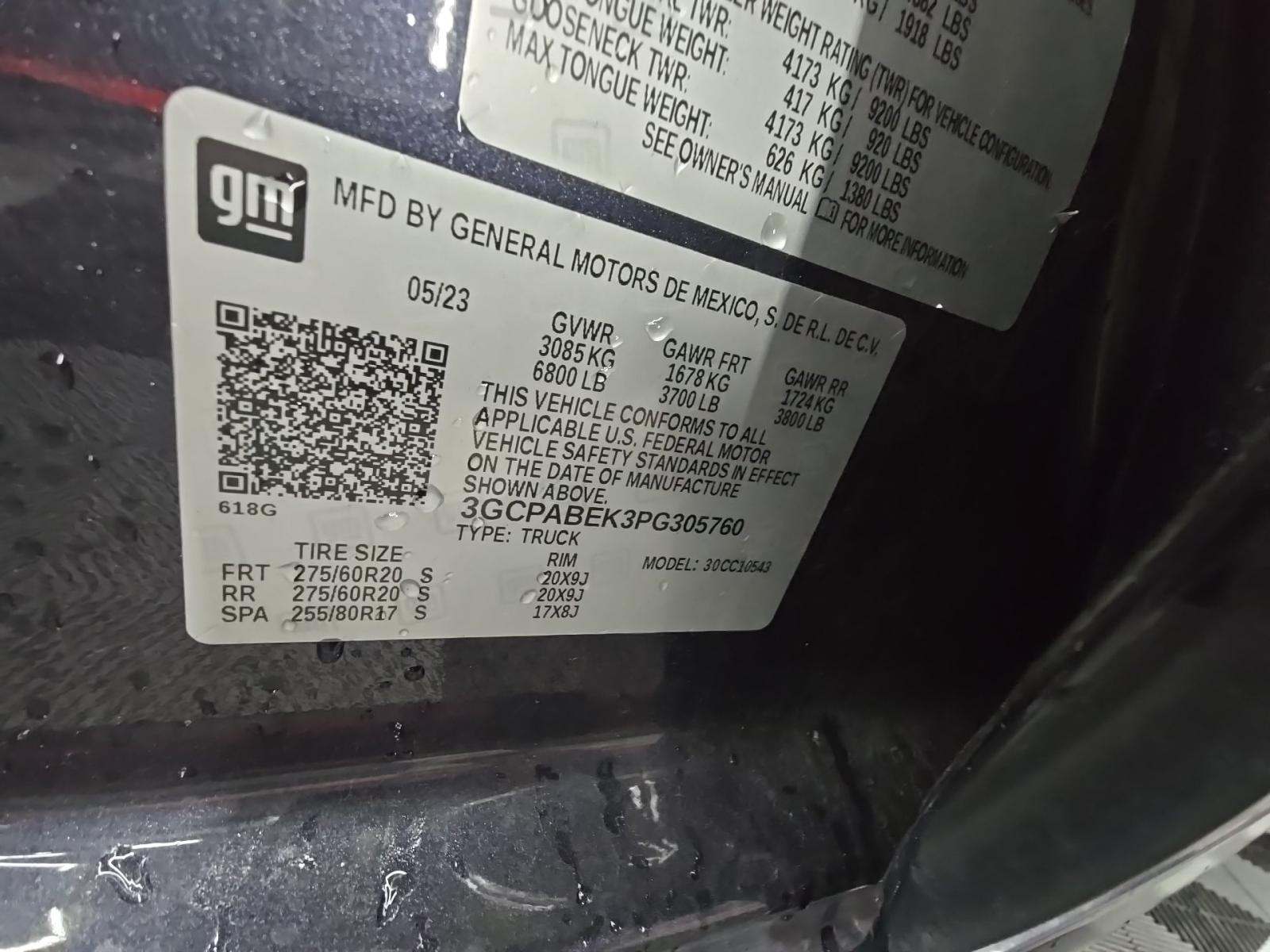 2023 Chevrolet Silverado 1500 Custom RWD