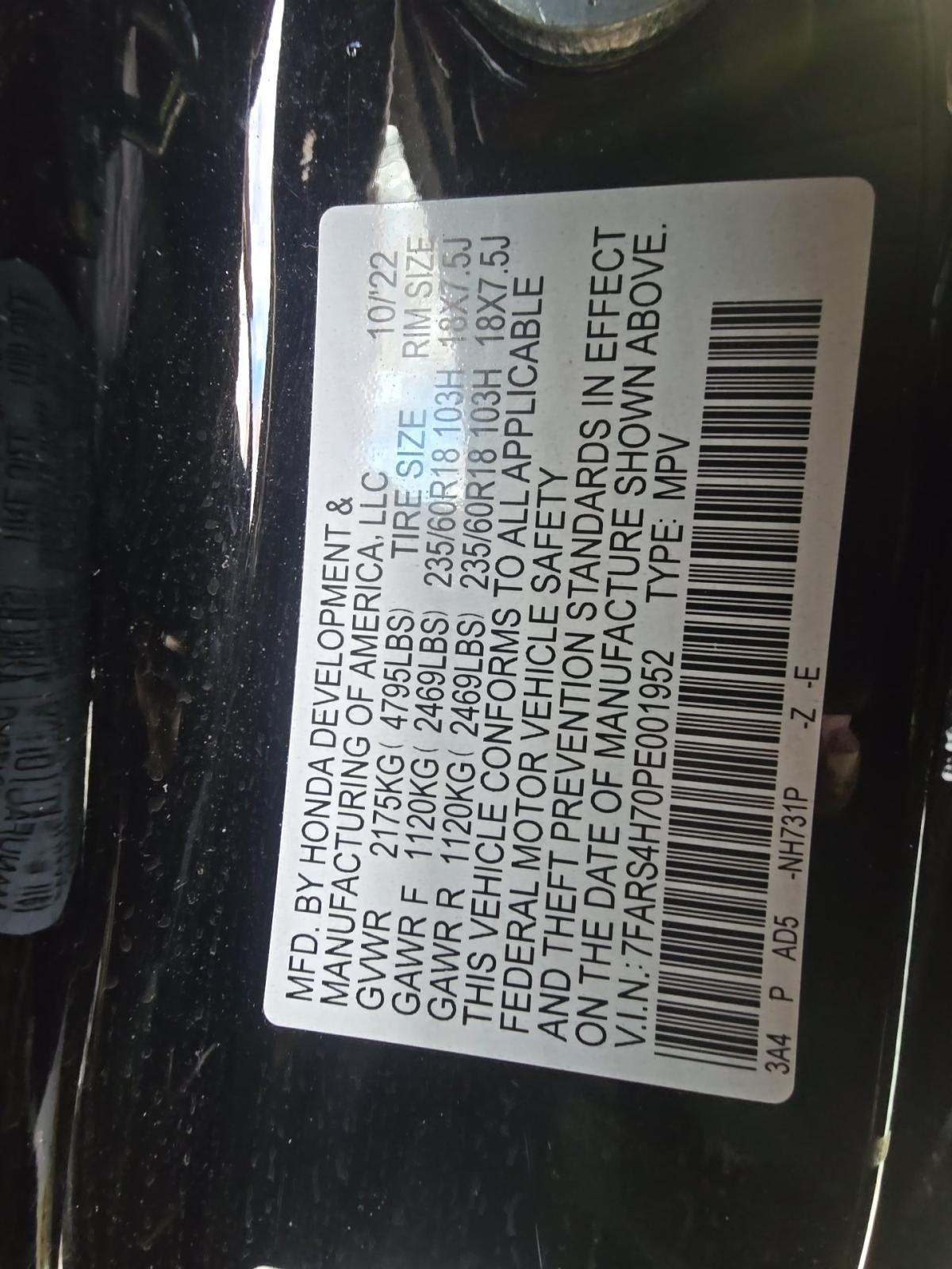 2023 Honda CR-V EX-L AWD