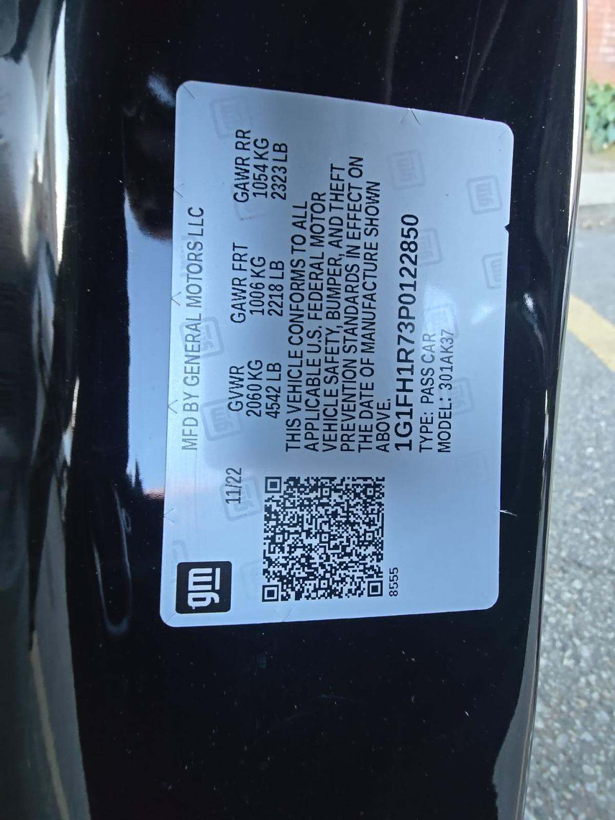 2023 Chevrolet Camaro 2SS RWD