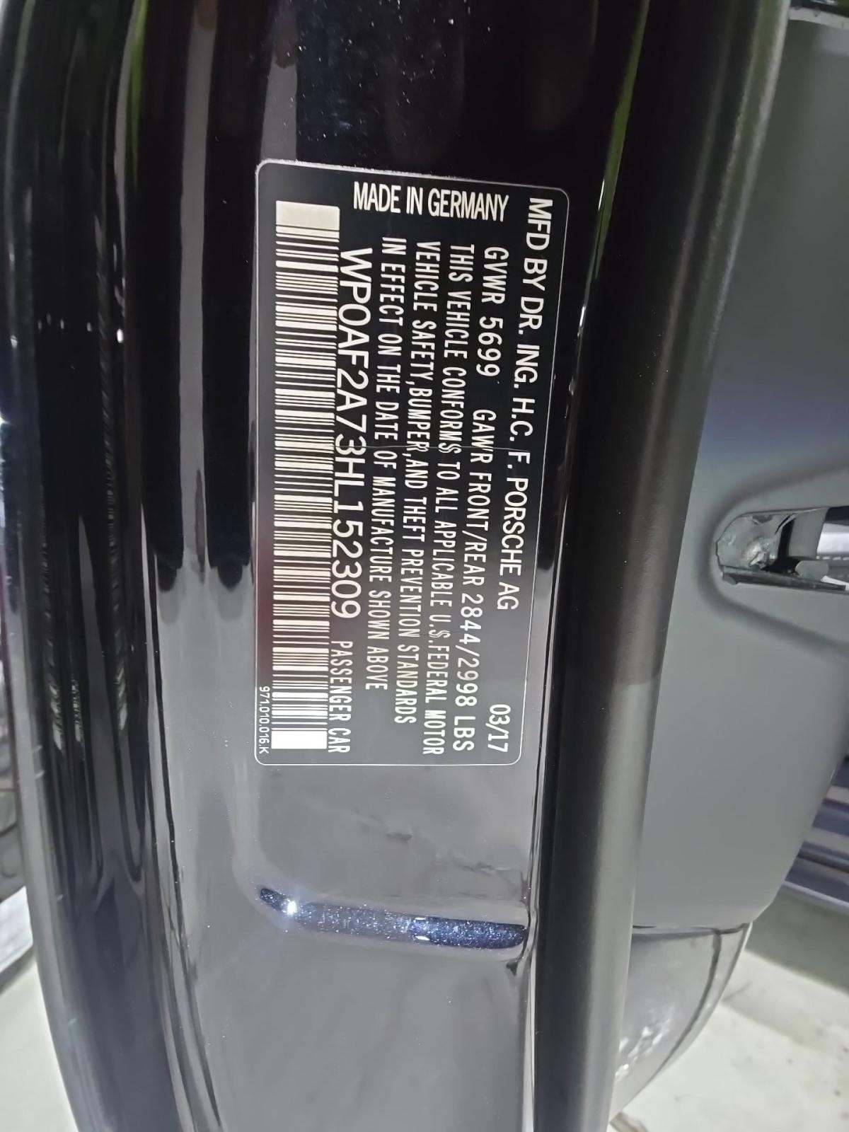 2017 Porsche Panamera Turbo AWD