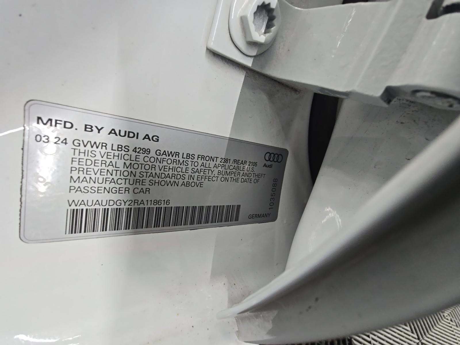 2024 Audi A3 2.0T Premium FWD