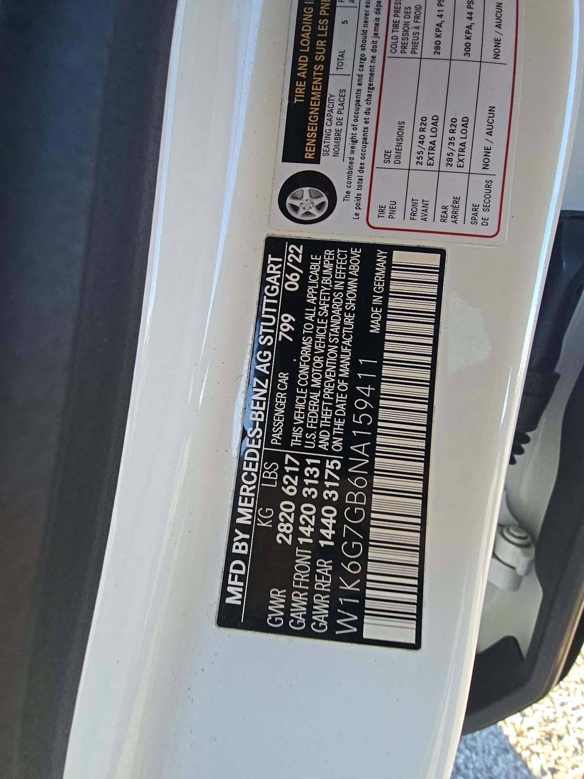 2022 Mercedes-Benz S-Class S 580 AWD