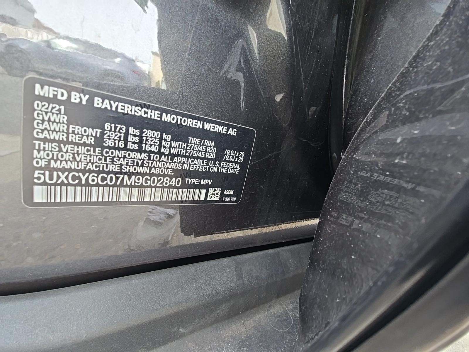 2021 BMW X6 xDrive40i AWD