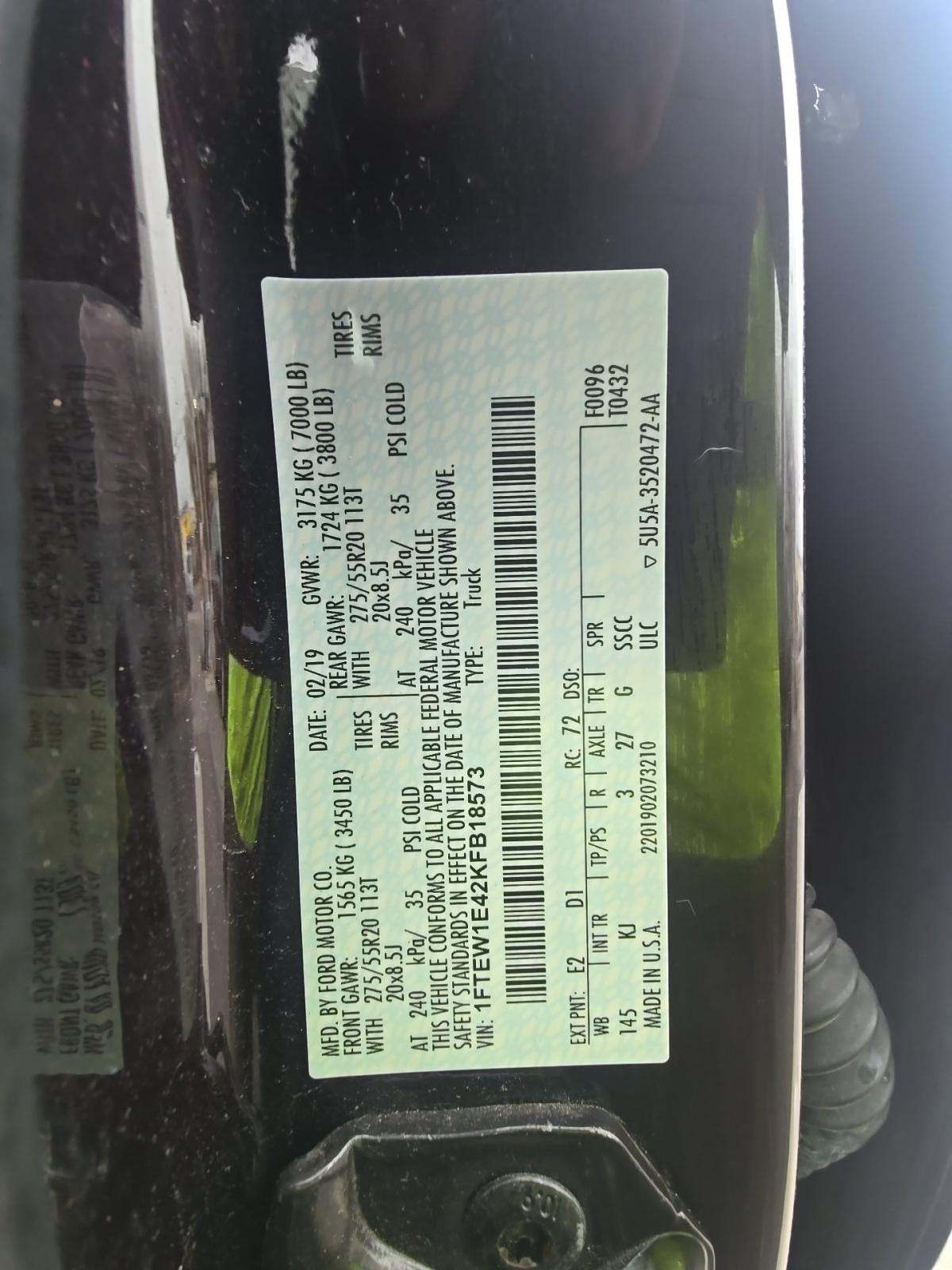 2019 Ford F-150 King Ranch AWD