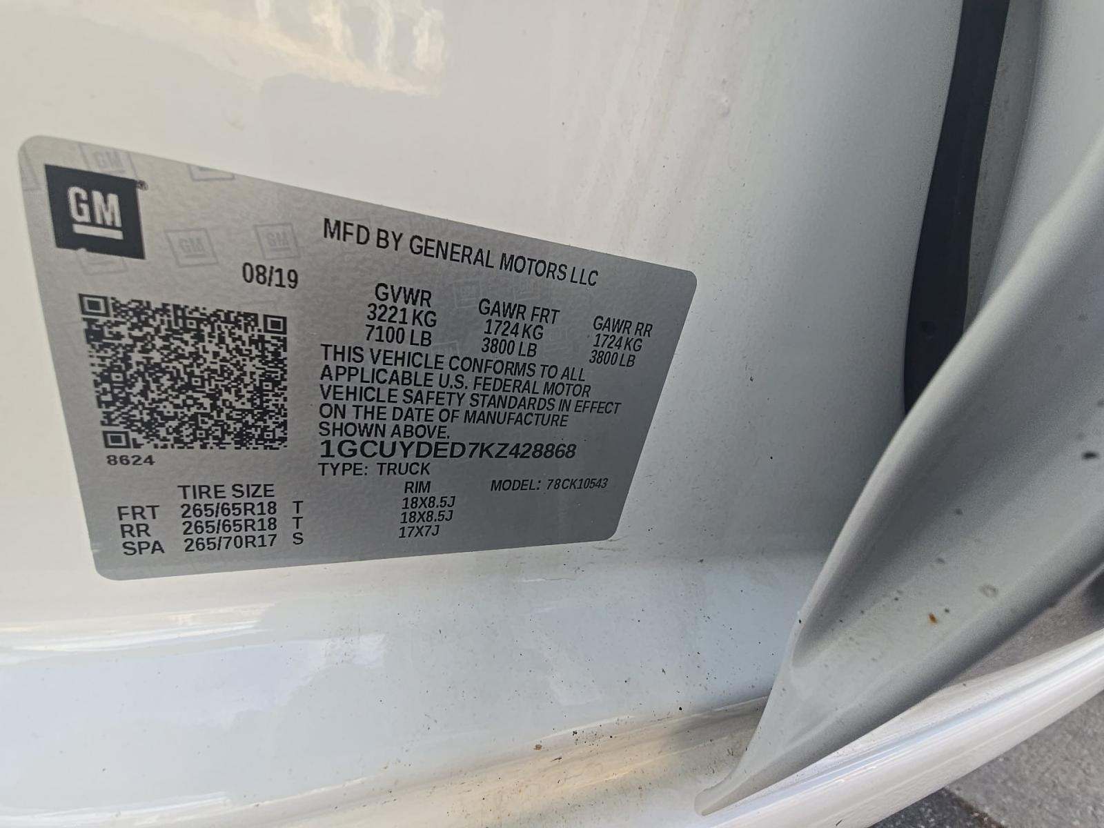 2019 Chevrolet Silverado 1500 LT AWD